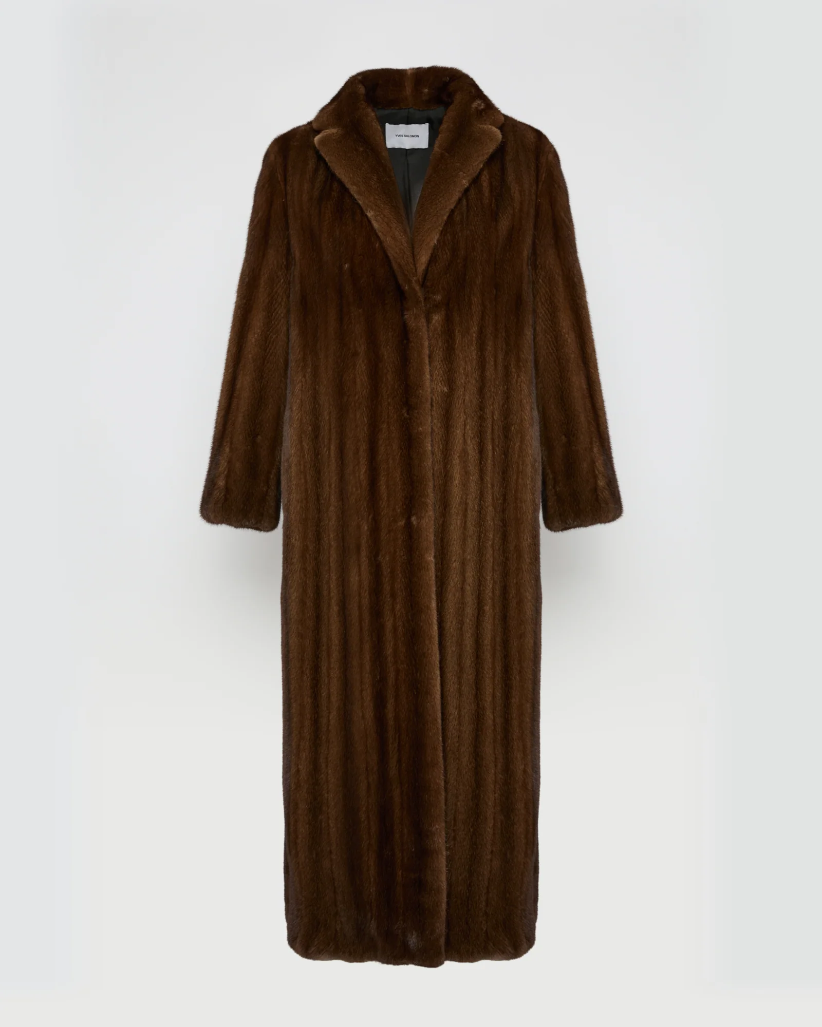 Manteau long en fourrure de vison long poil - Image 5