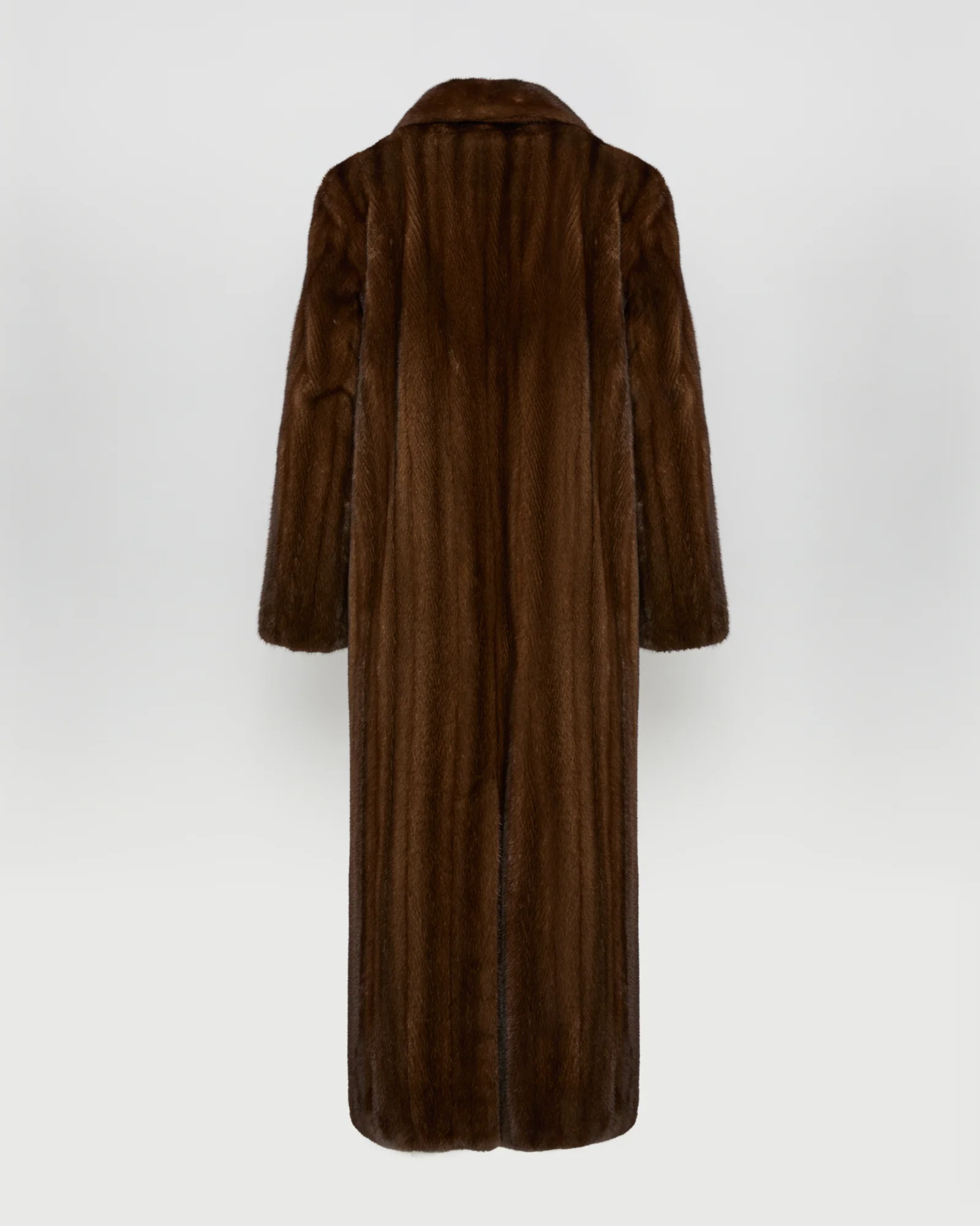 Manteau long en fourrure de vison long poil - Image 6