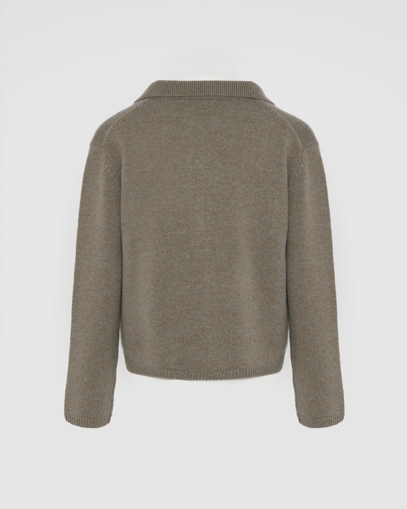 Pull à col V en laine et cachemire - Image 5