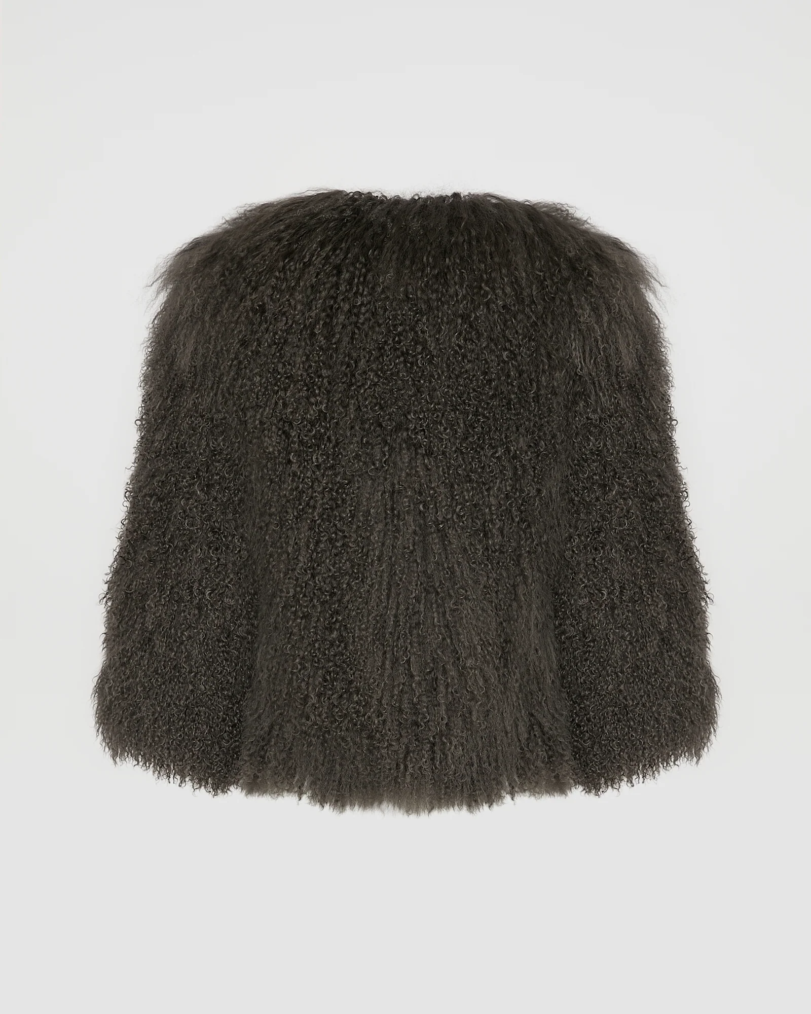 Veste courte en agneau de Mongolie - Image 5