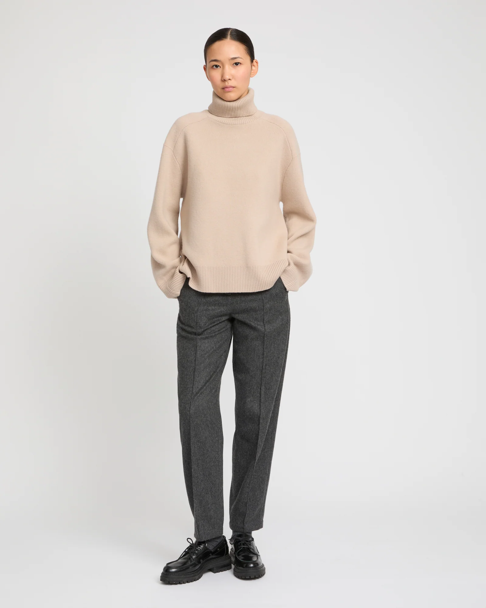 Pull en maille à col roulé - Image 2