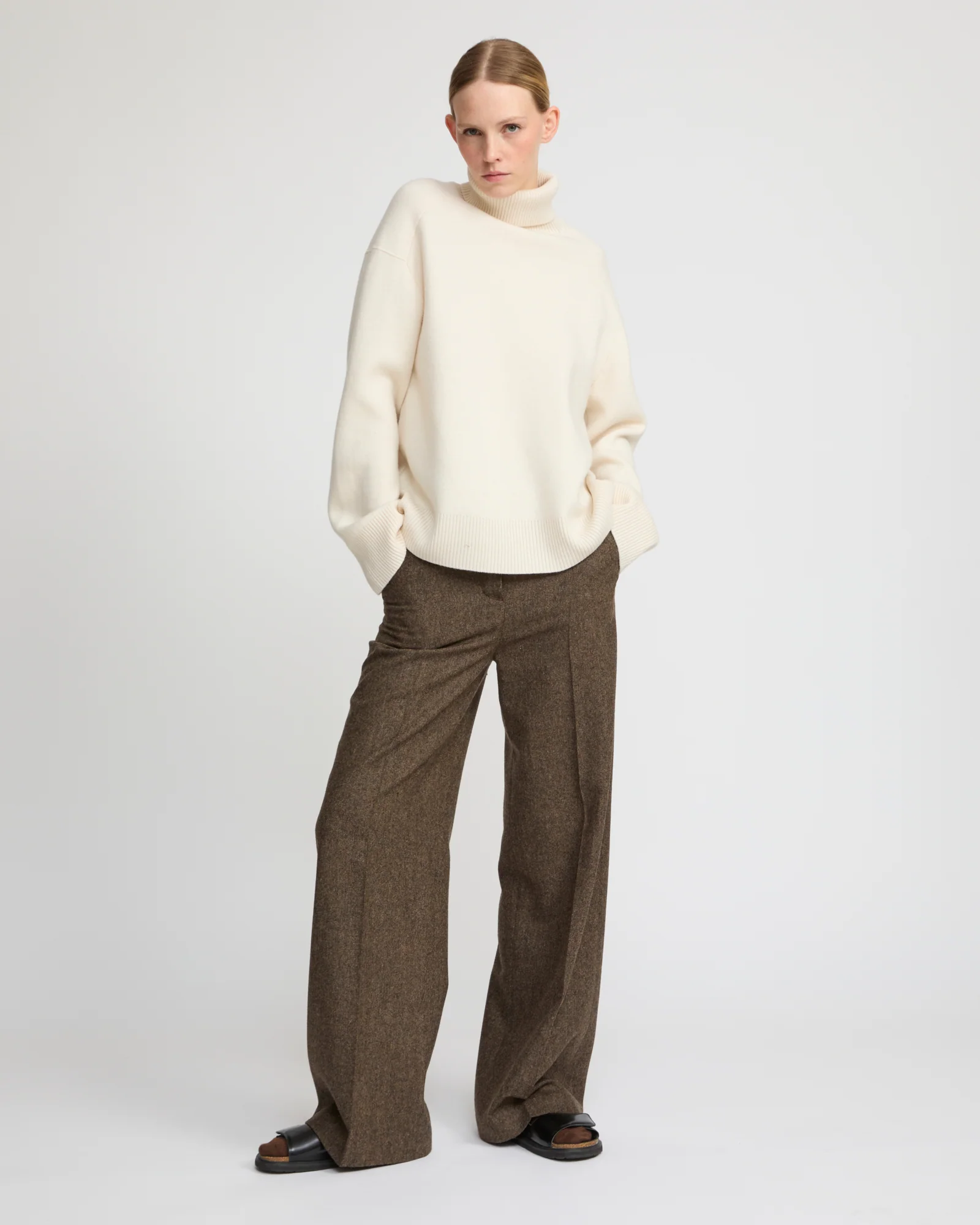 Pull en maille à col roulé - Image 2