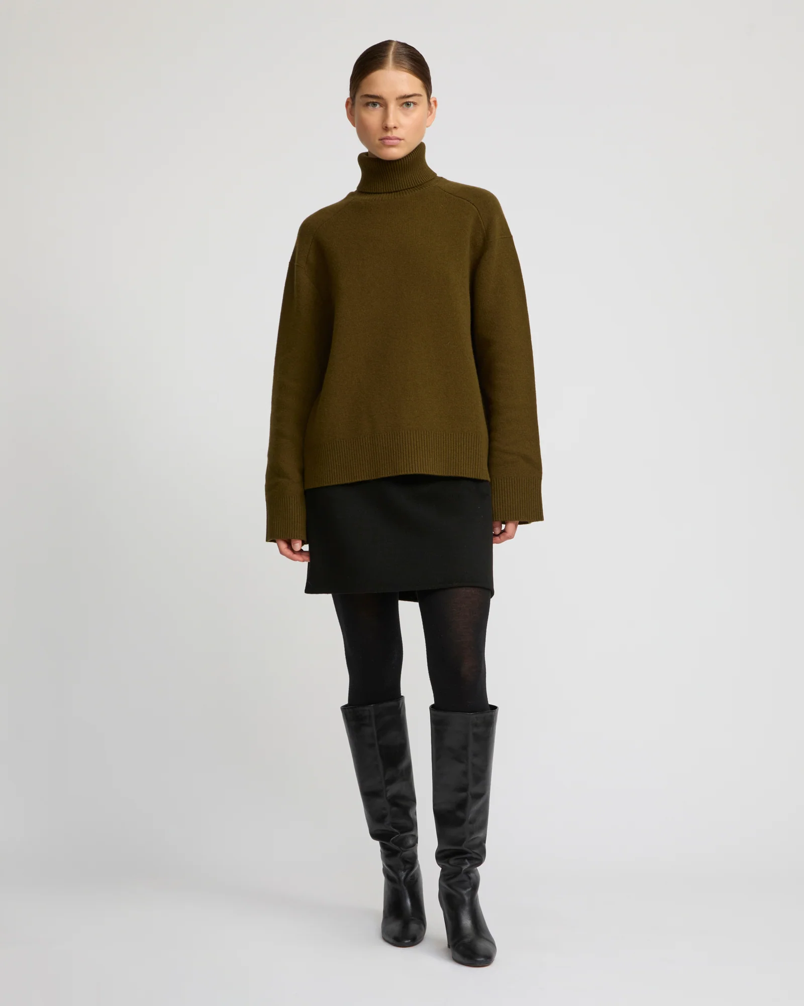 Pull en maille à col roulé - Image 2