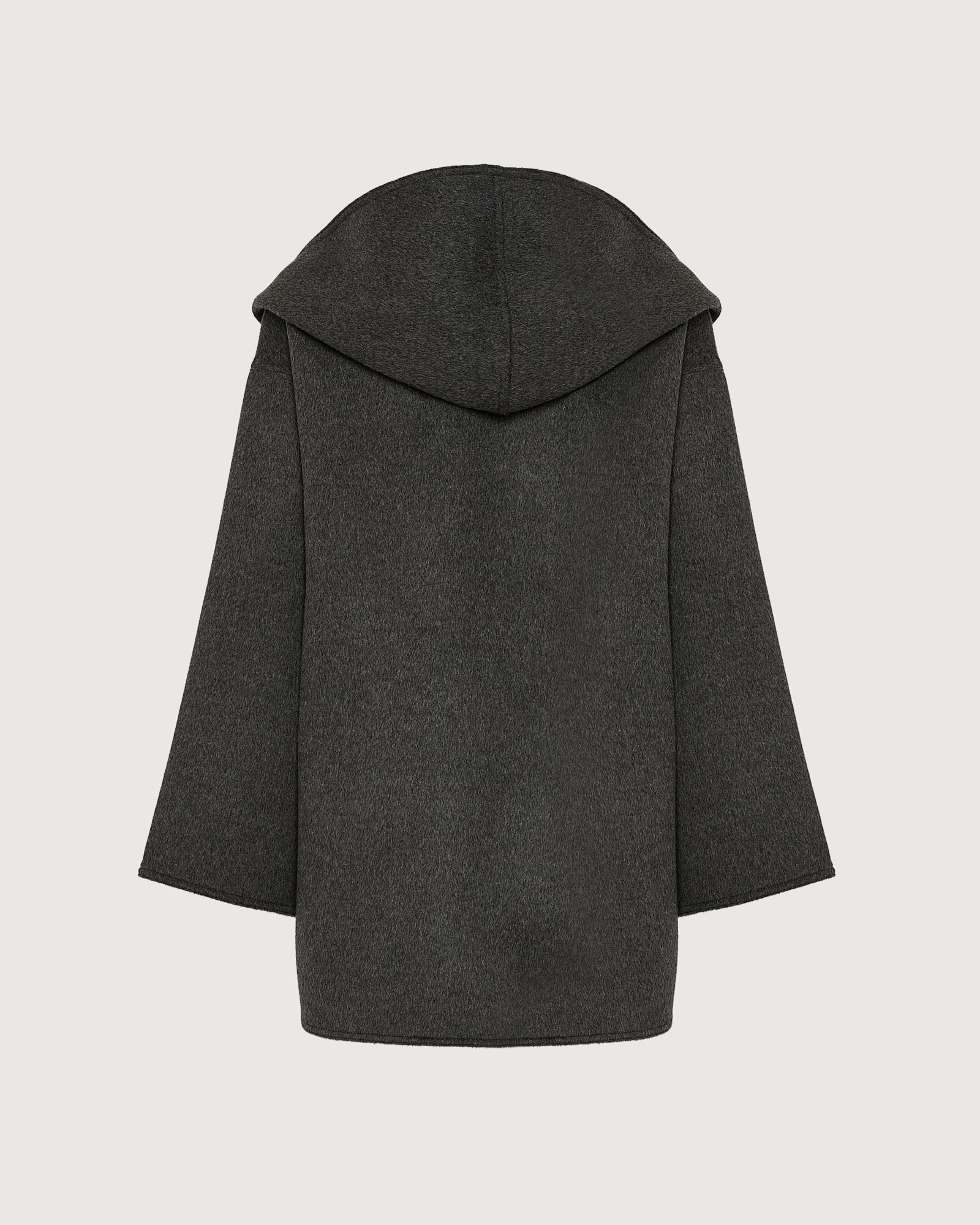 Manteau court oversize en lainage cachemire double face - Image 7