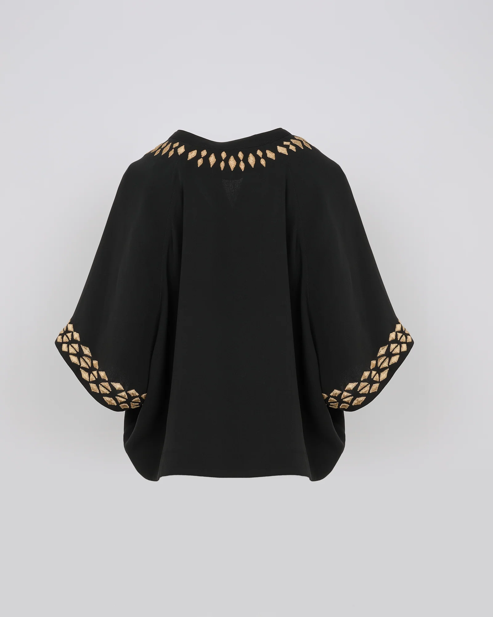 Blouse brodée en crêpe de soie - Image 6