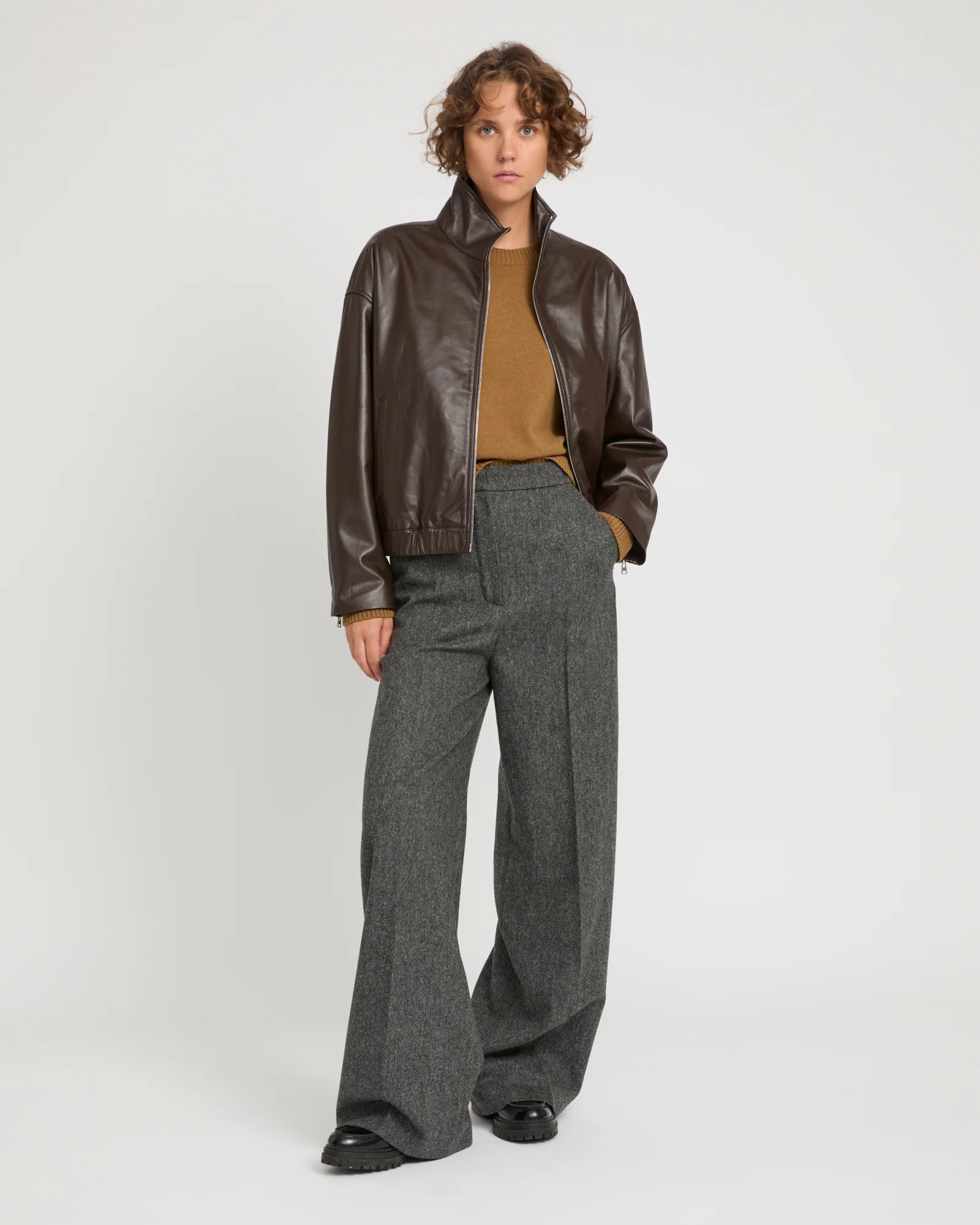 Blouson en cuir d'agneau - Image 2
