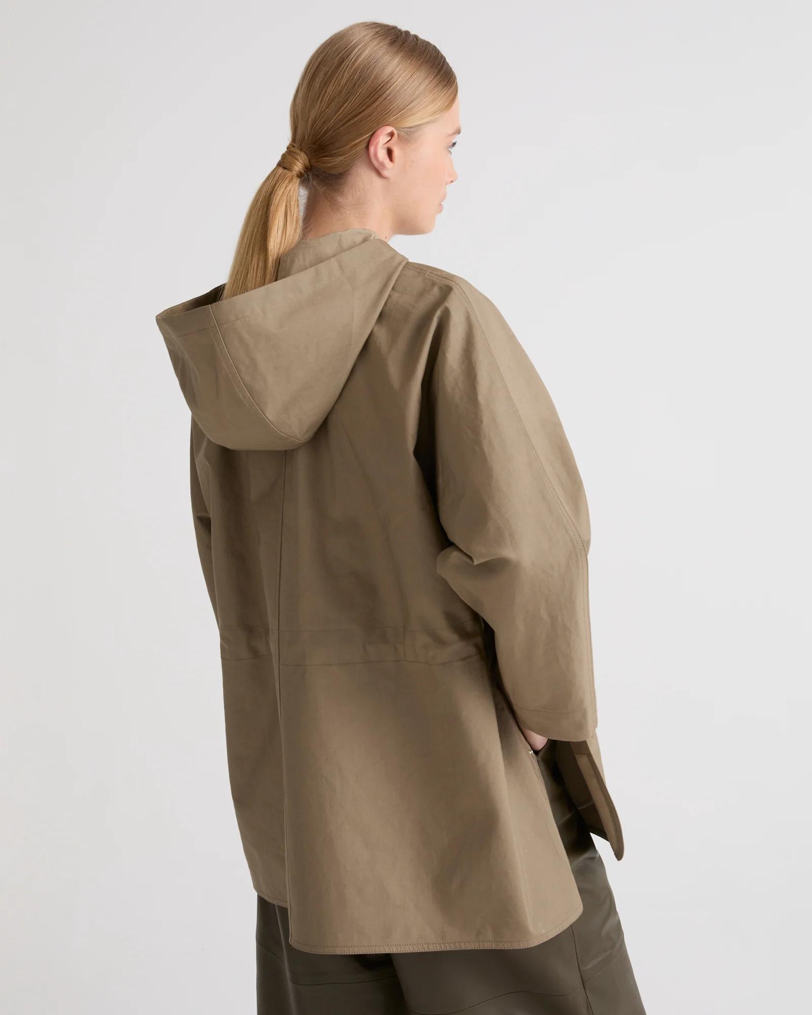 Cape en coton double face - Image 3
