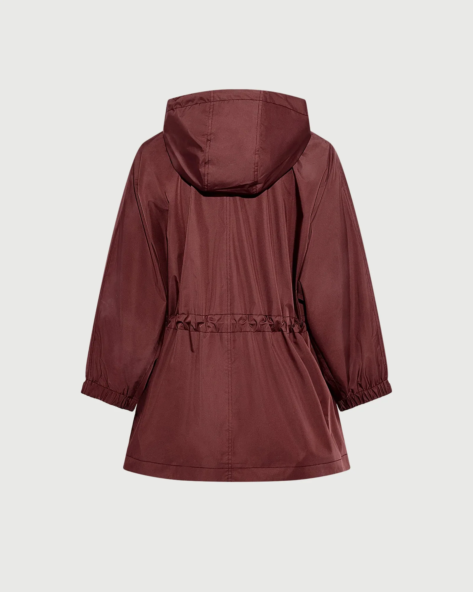 Parka cape en tissu technique imperméable - Image 6
