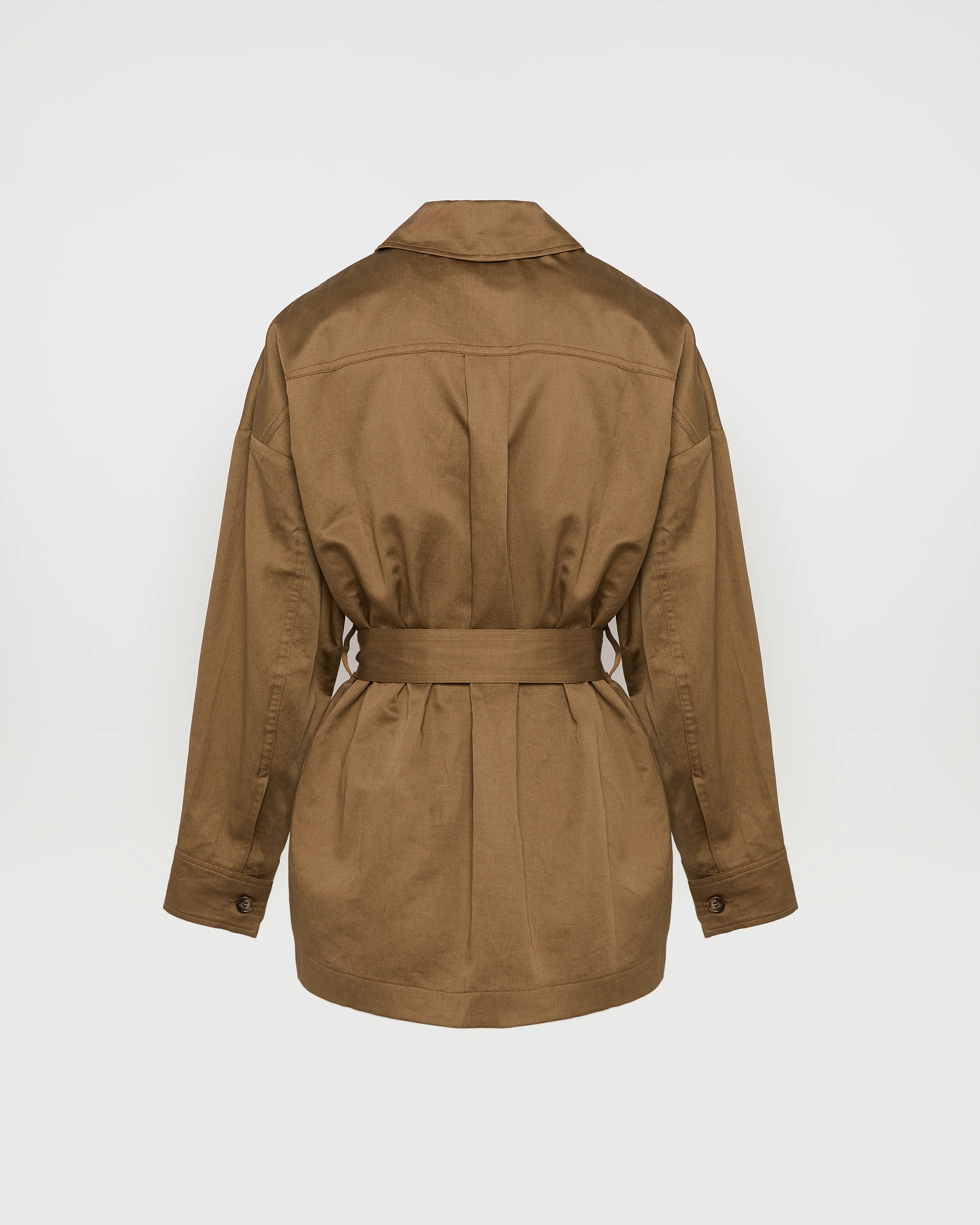 Veste saharienne en lin - Image 3