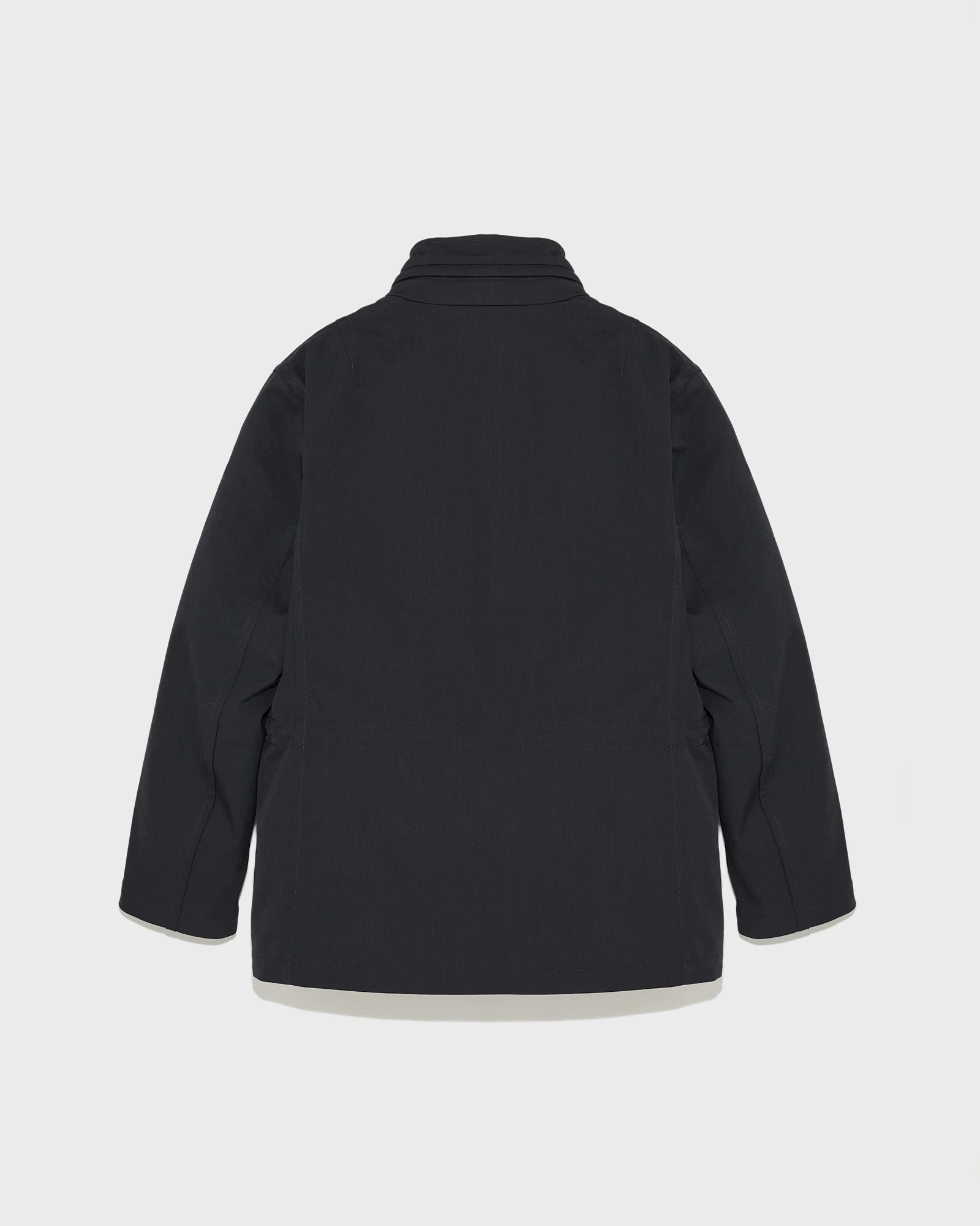 Veste militaire en lainage technique imperméable et fourrure de vison - Image 6