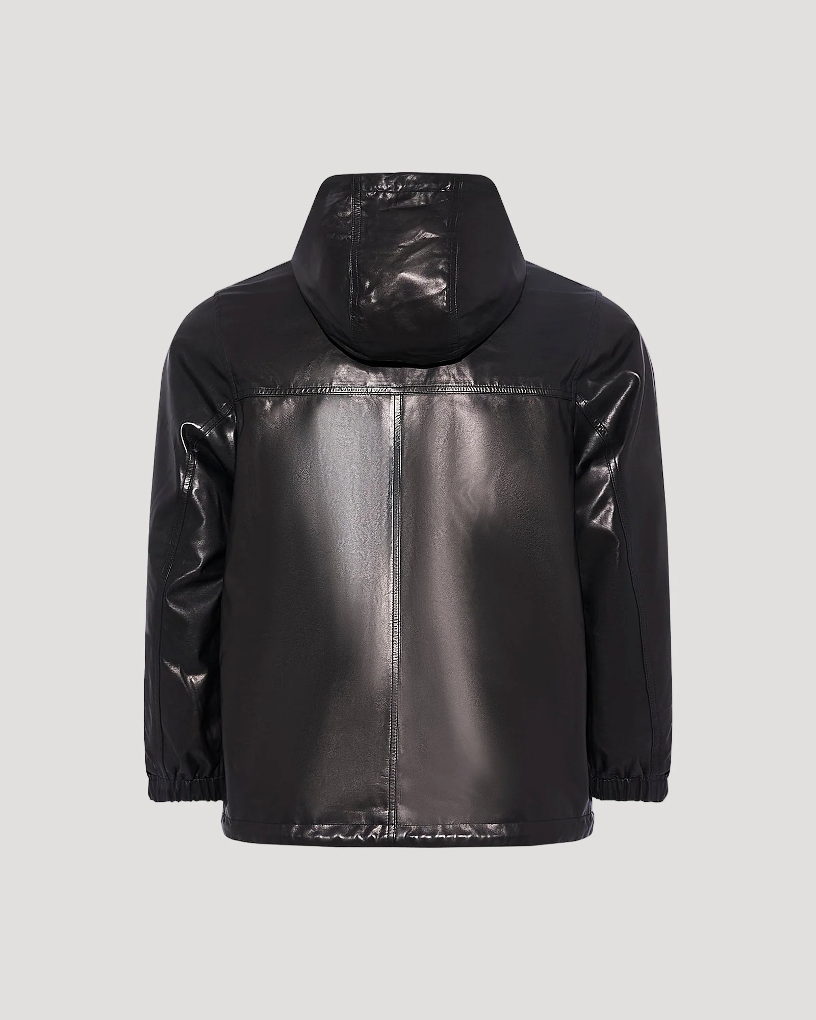 Hoody en cuir de baby calf réversible - Image 7