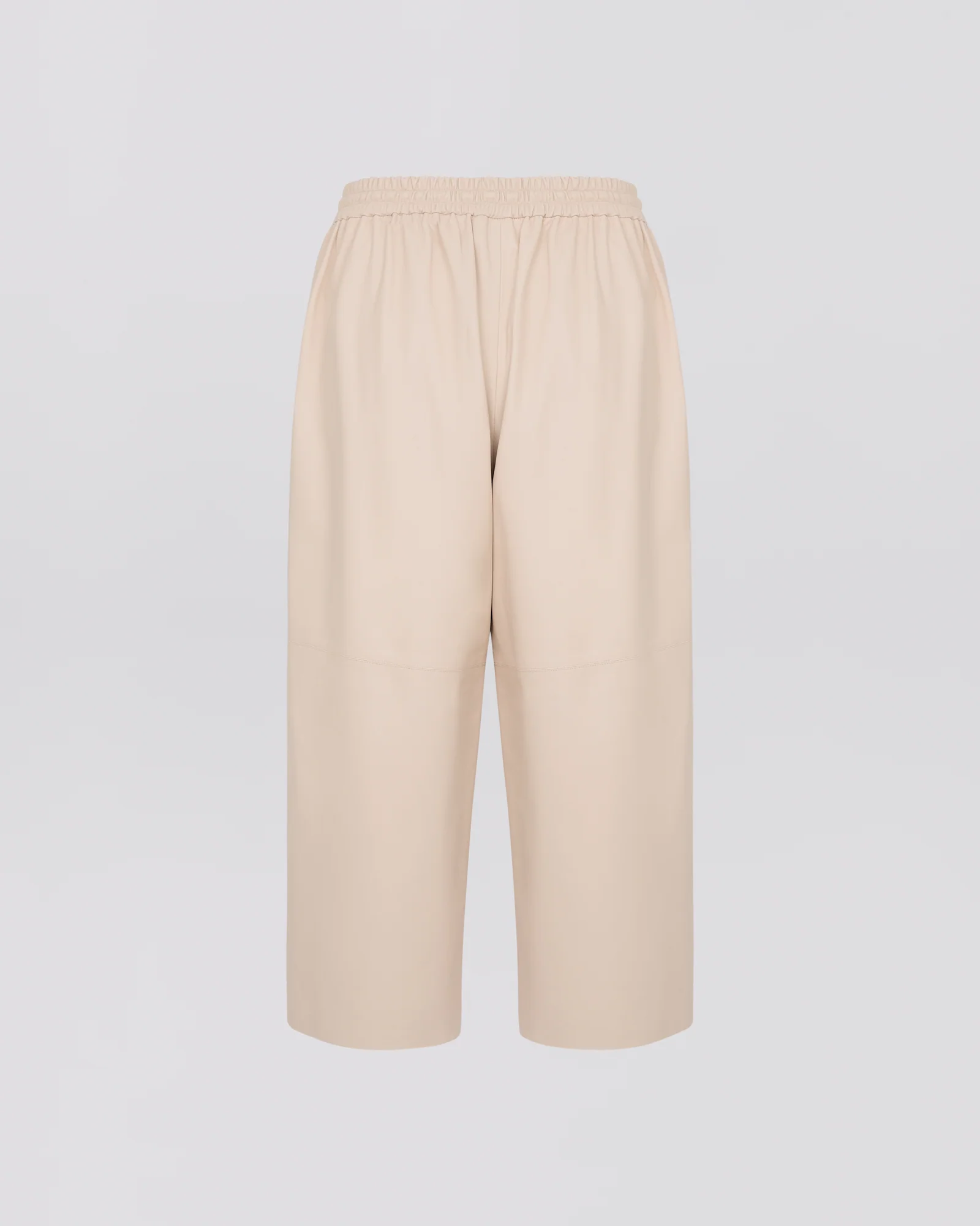 Jupe culotte en cuir d'agneau fin - Image 5