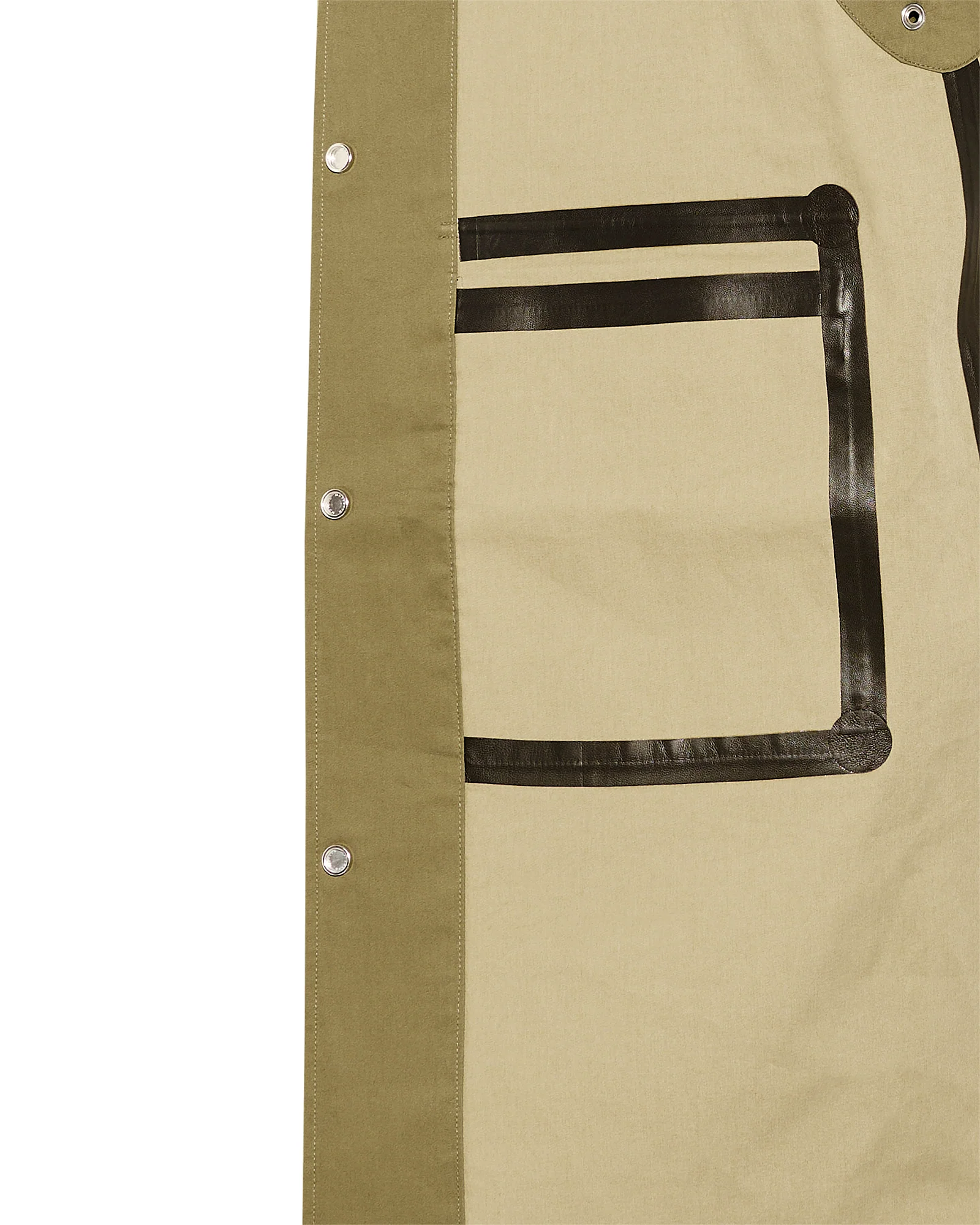 Manteau en coton double face bicolore - Image 7