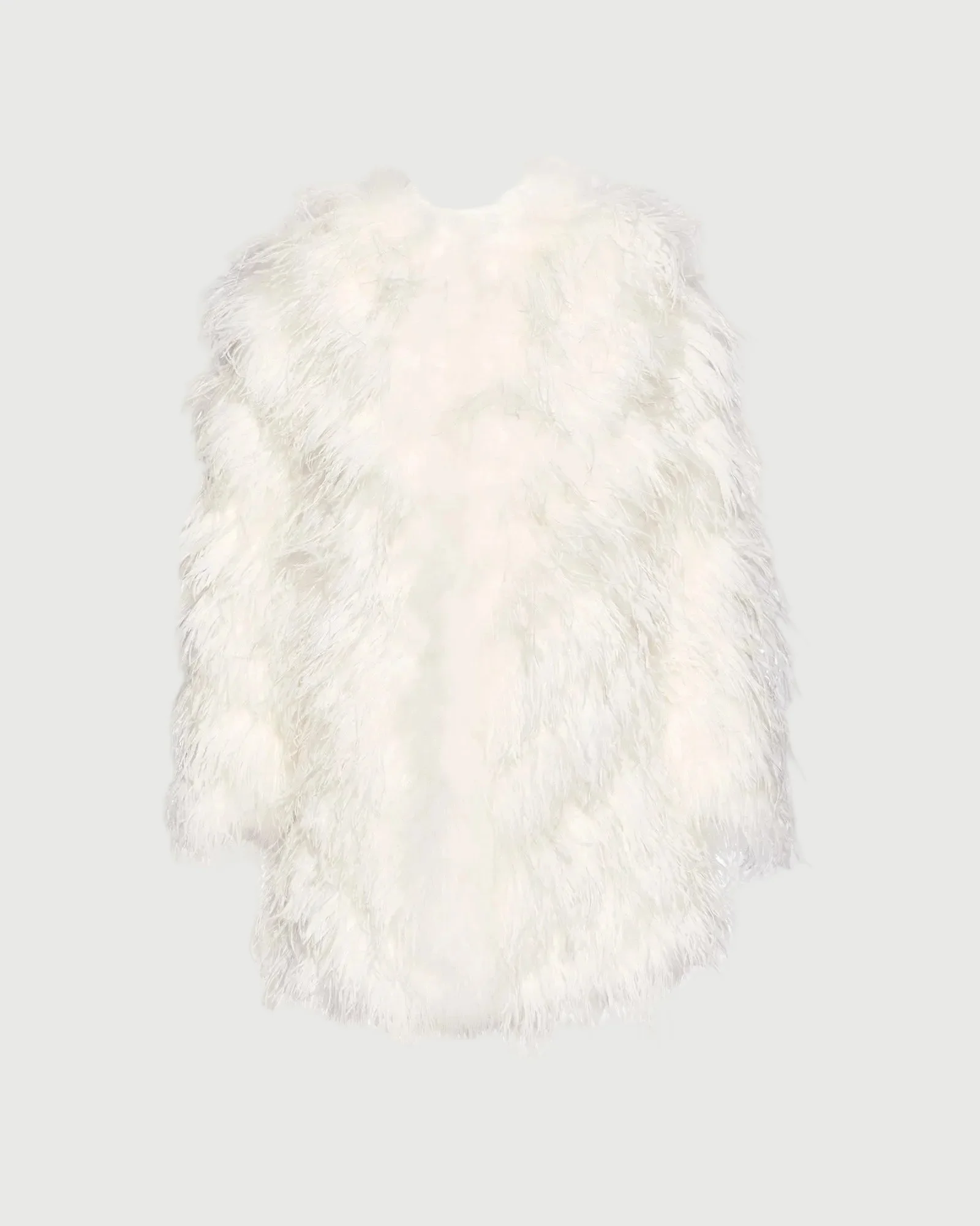 Manteau en plumes d'autruche - Image 5