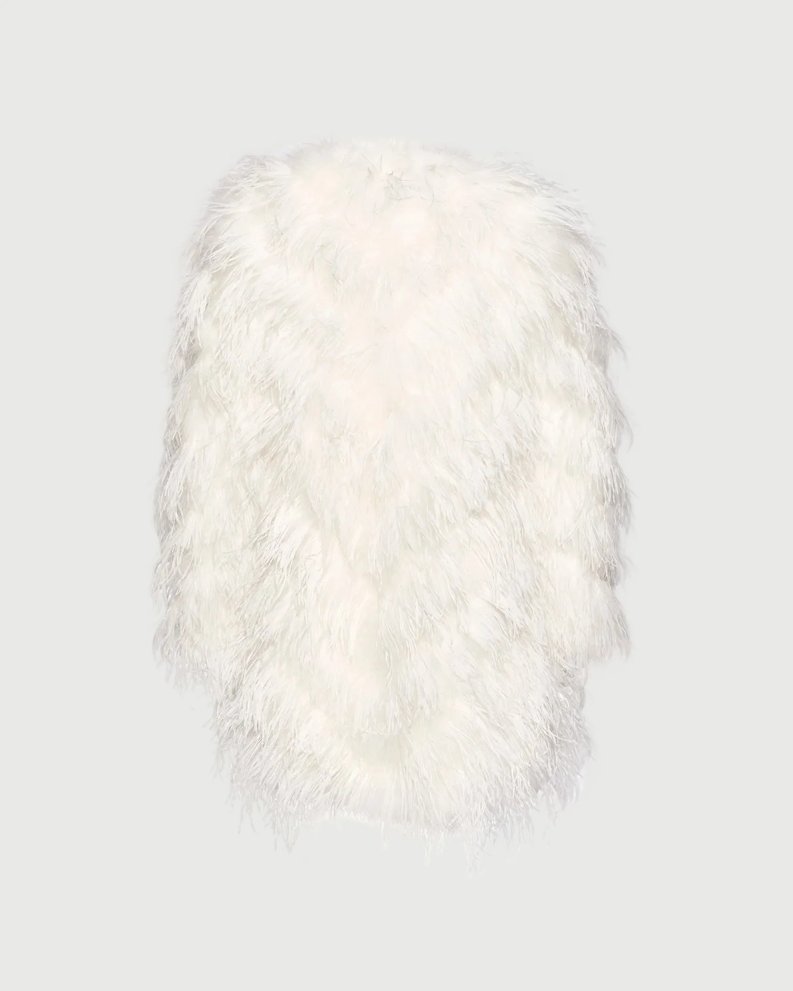 Manteau en plumes d'autruche - Image 6
