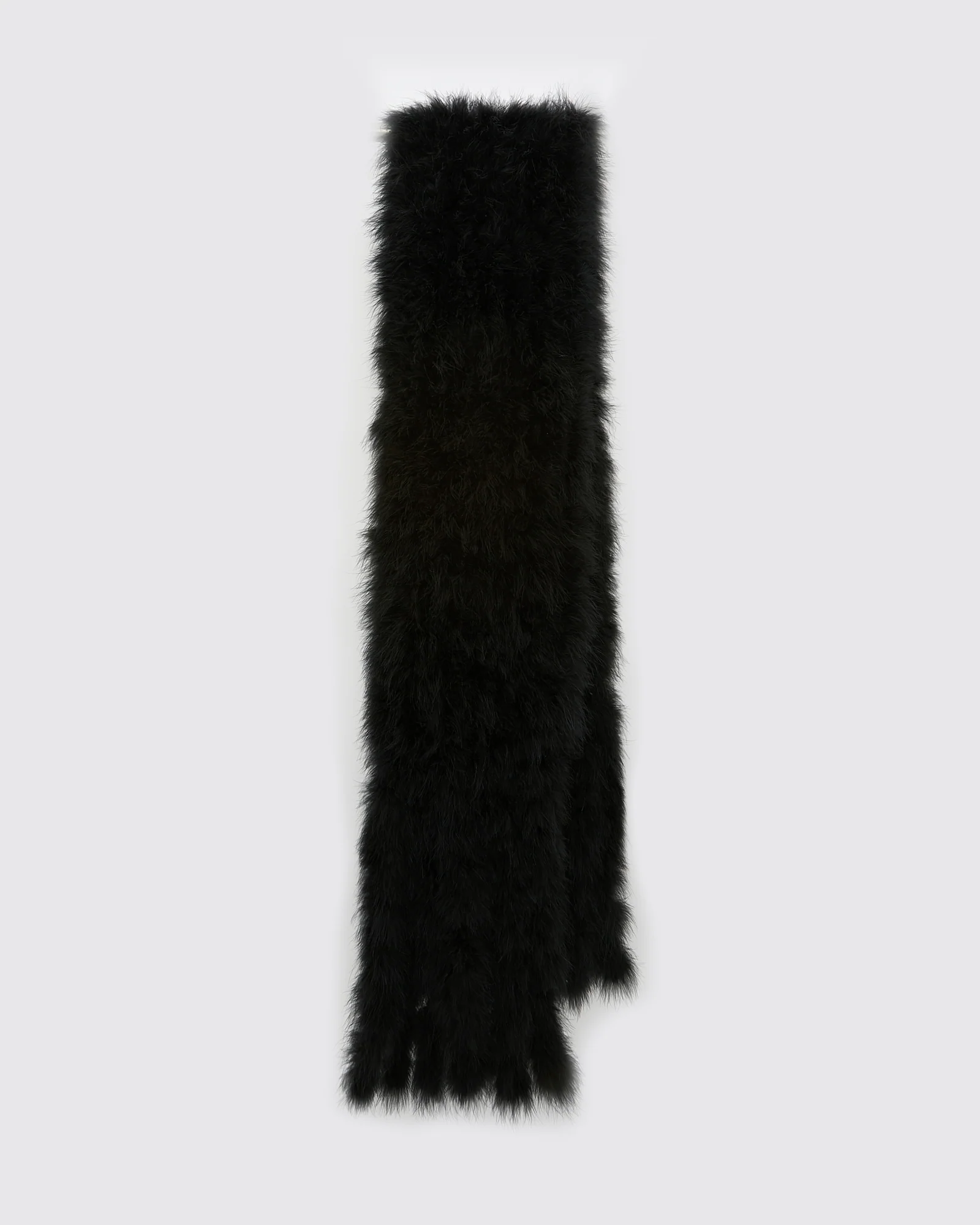 Maxi écharpe à franges en plumes - Image 4