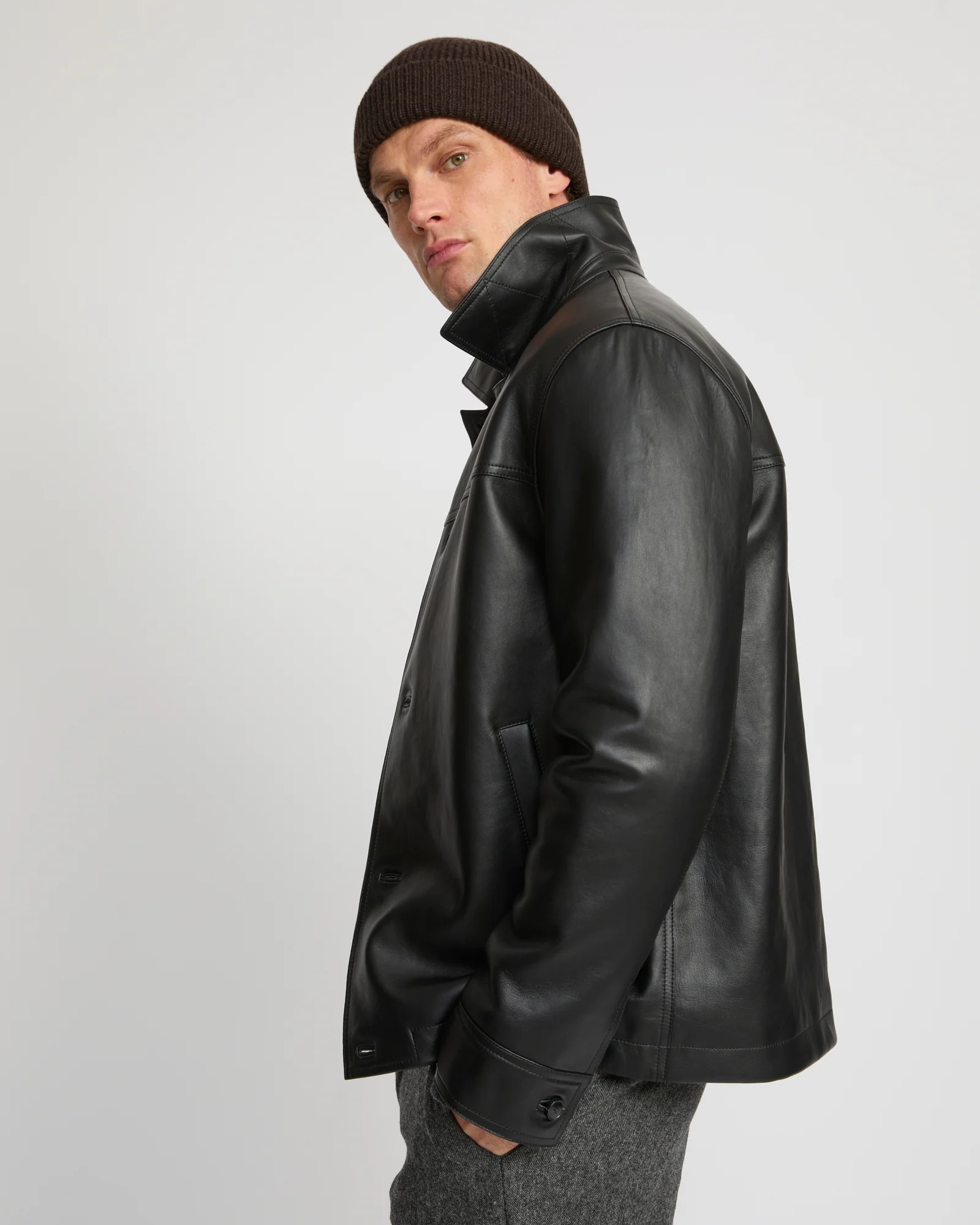 Veste en cuir d'agneau - Image 2