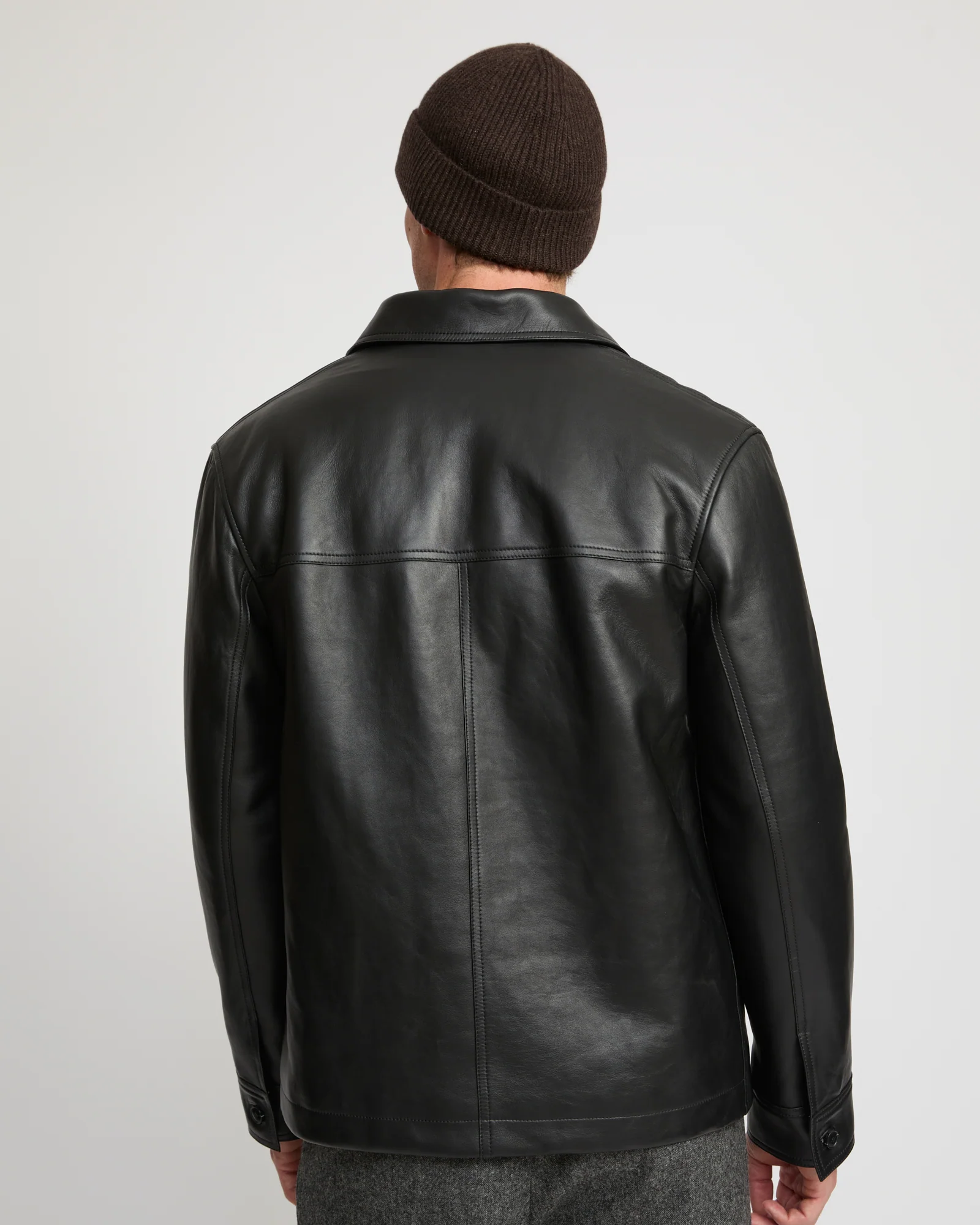 Veste en cuir d'agneau - Image 5
