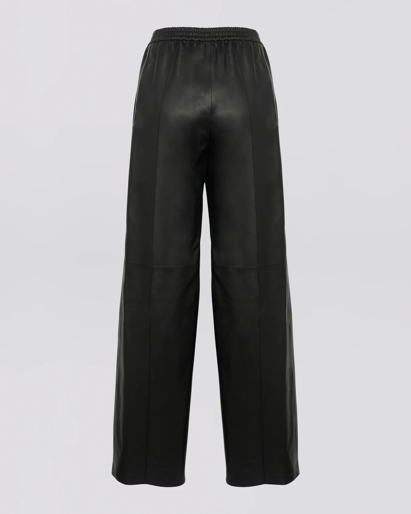 Pantalon ample en cuir d'agneau fin - Image 5