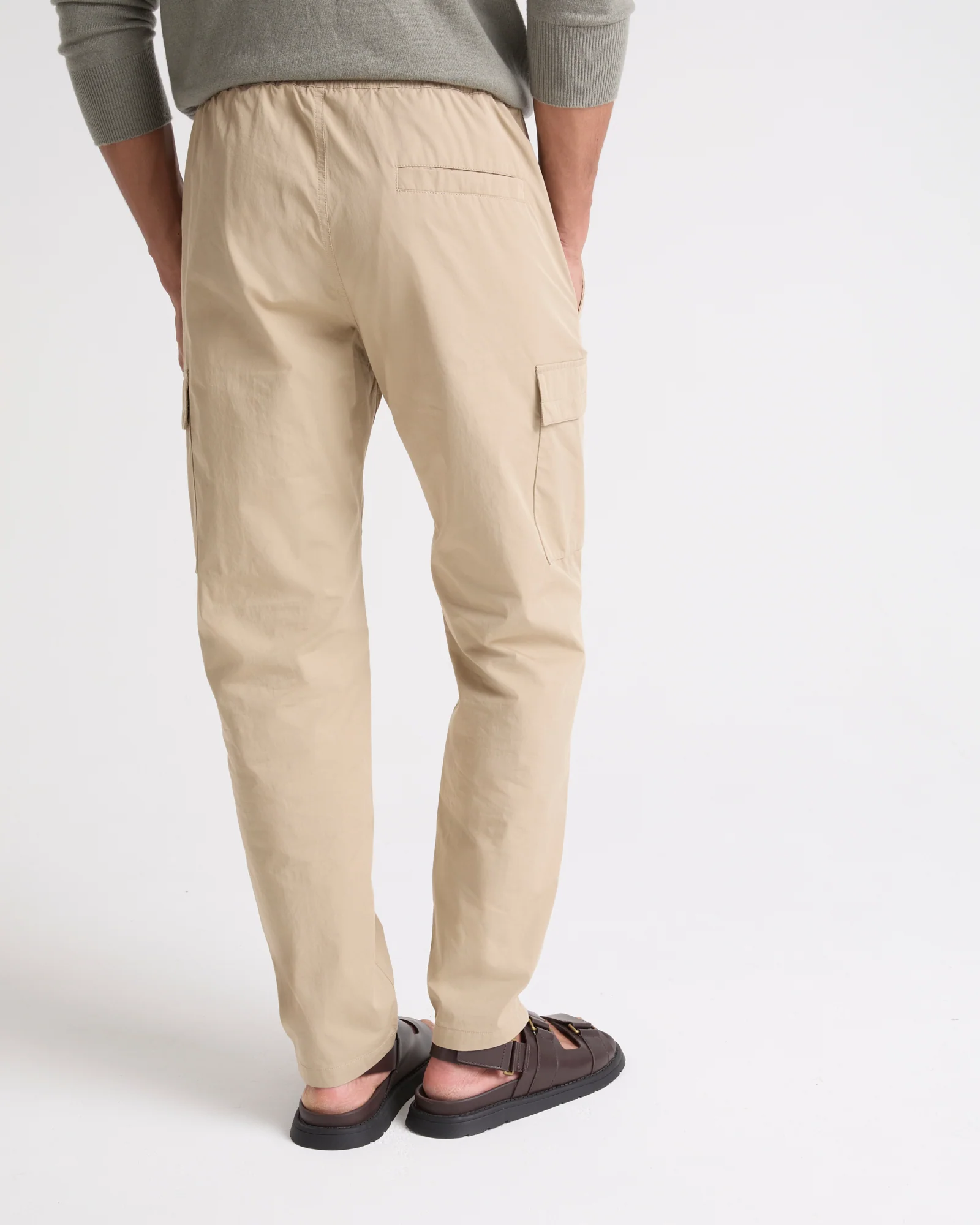 Pantalon en coton mélangé - Image 4