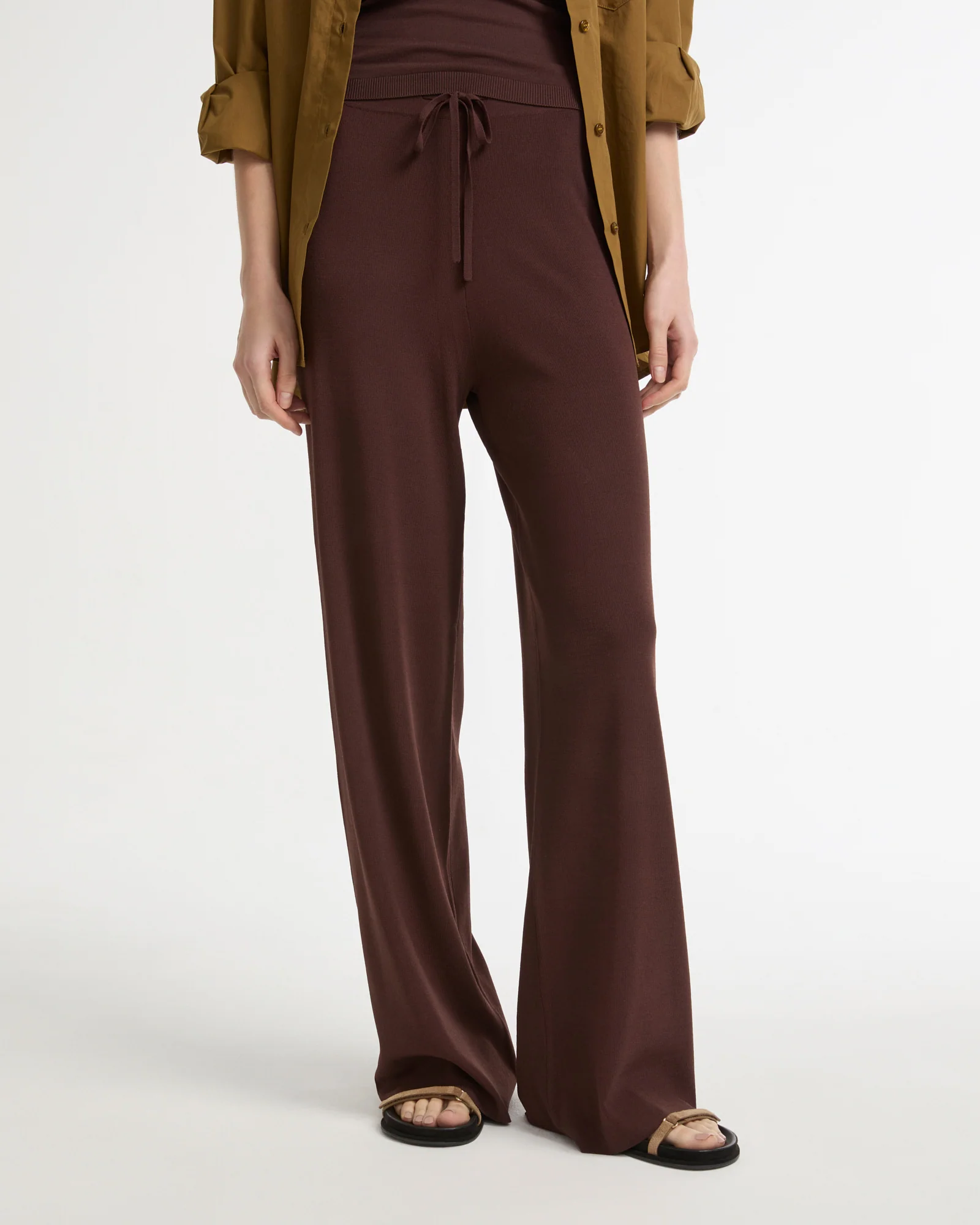 Pantalon large en maille - Image 2
