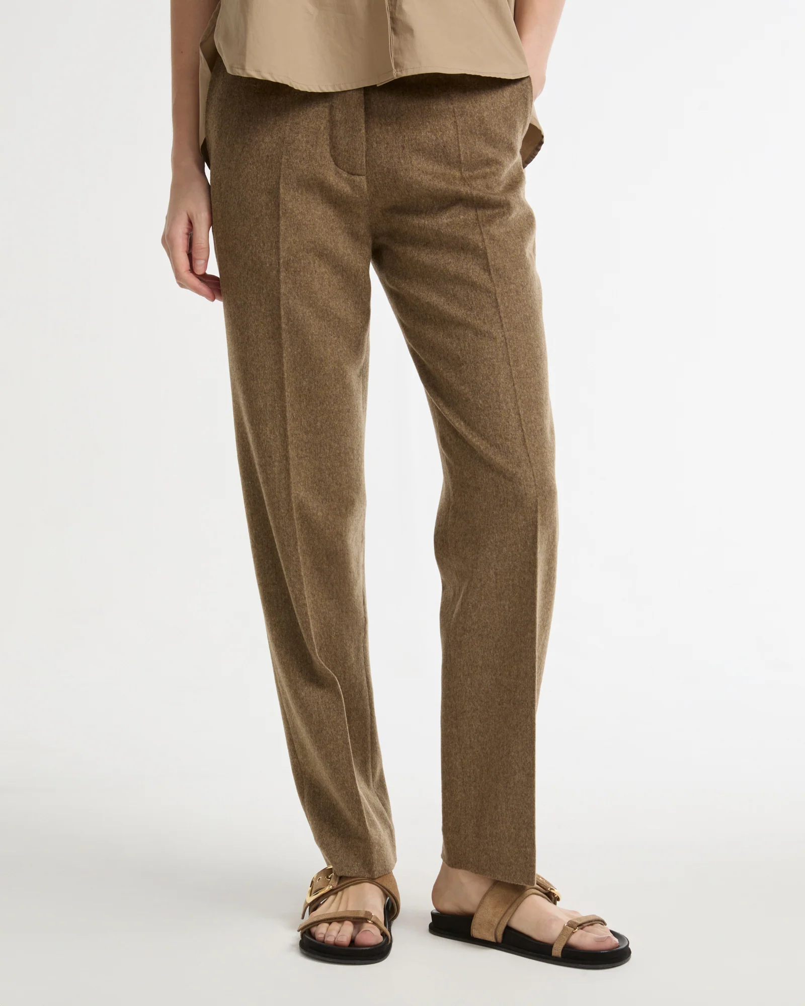 Pantalon tailleur en cachemire - Image 2