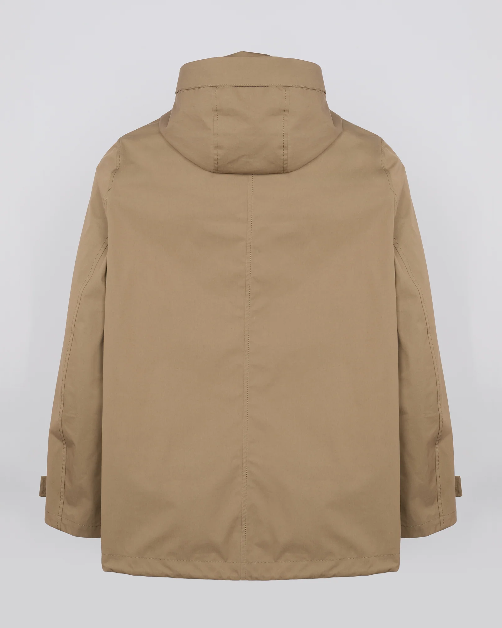 Parka courte en tissu technique mix coton - Image 6