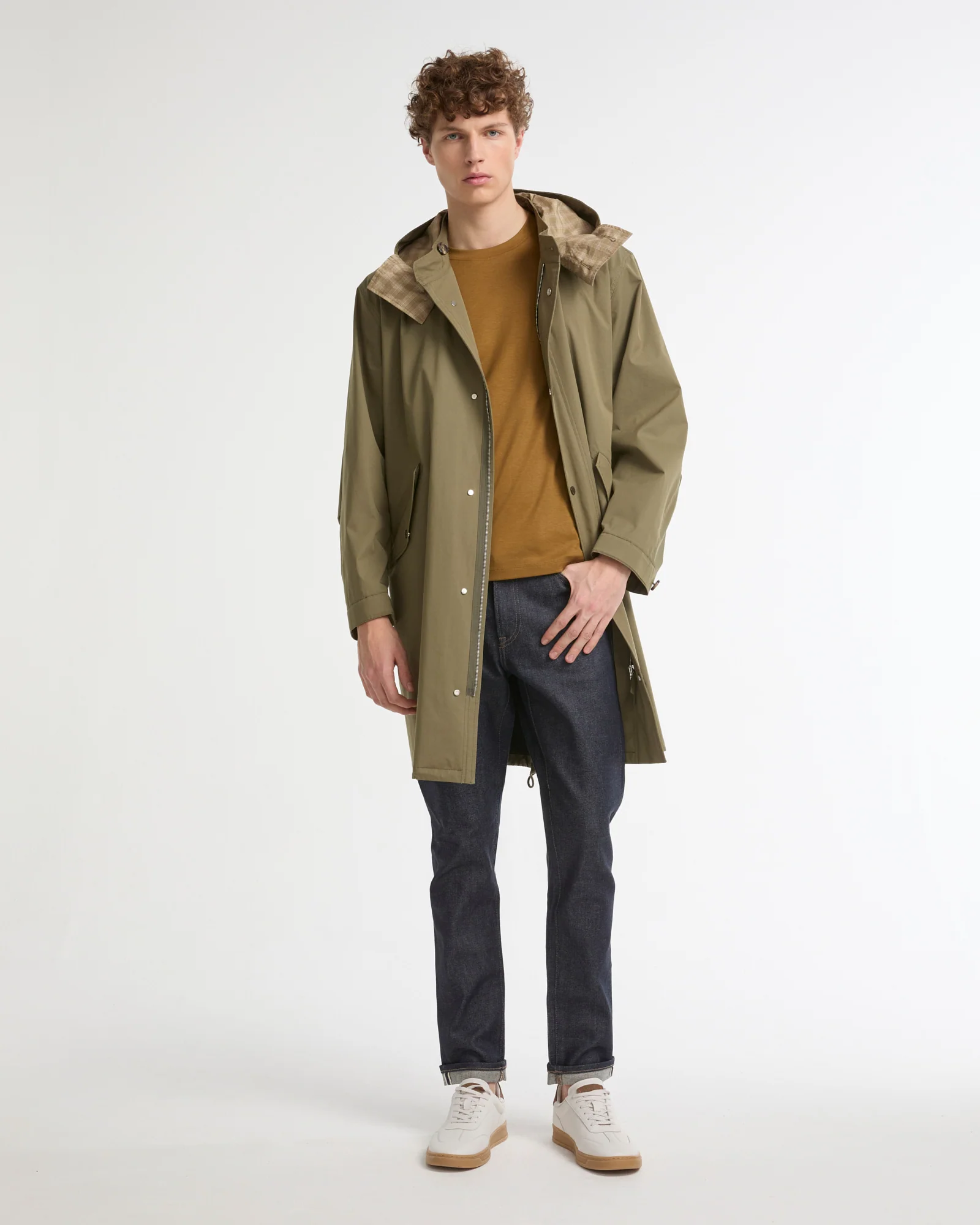 Parka en coton mélangé imperméable - Image 3