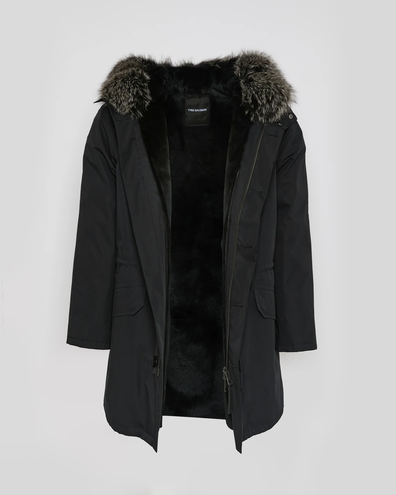 Parka iconique en coton mélangé avec fourrure de renard et lapin - Image 6