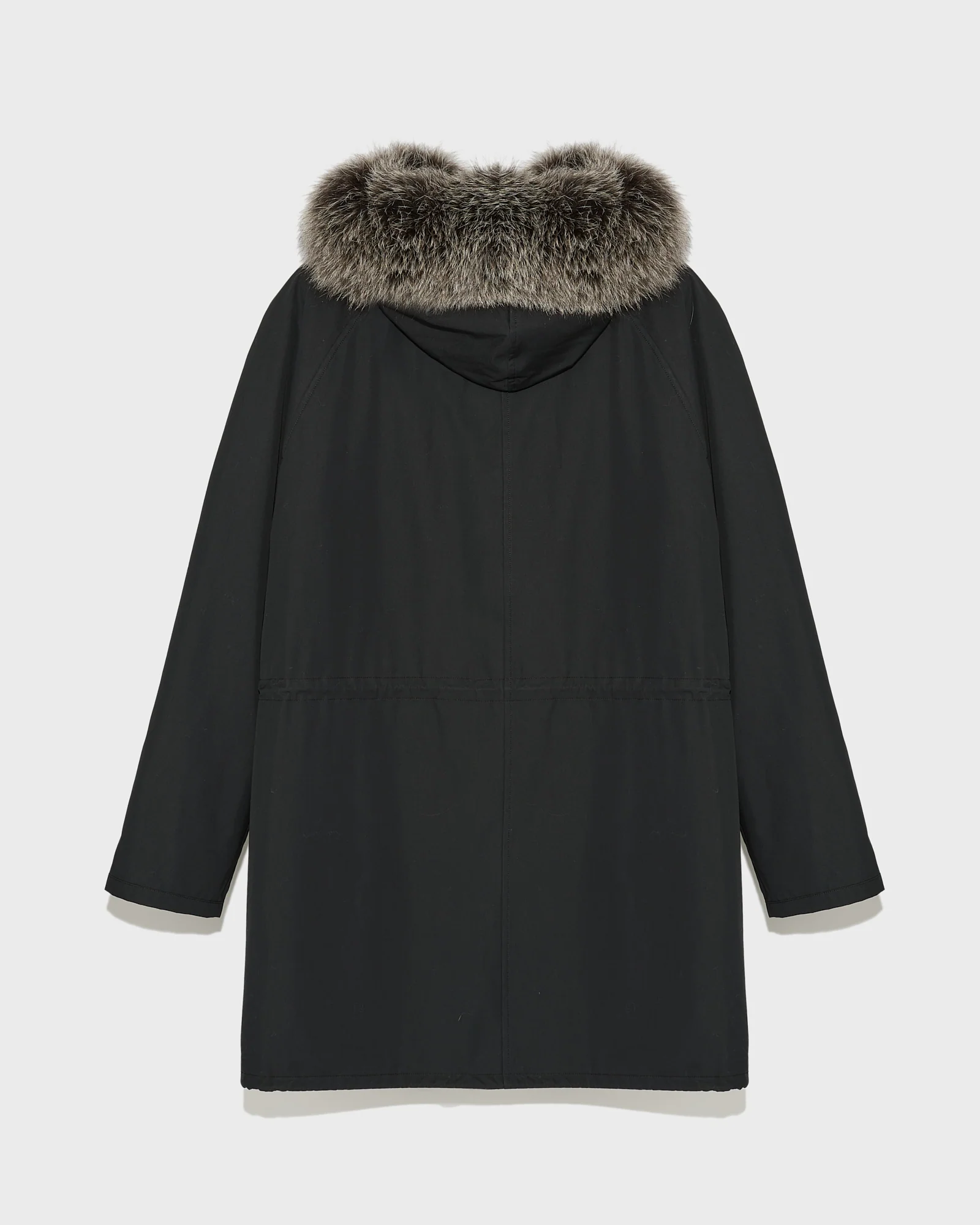 Parka iconique en coton mélangé avec fourrure de renard et lapin - Image 6