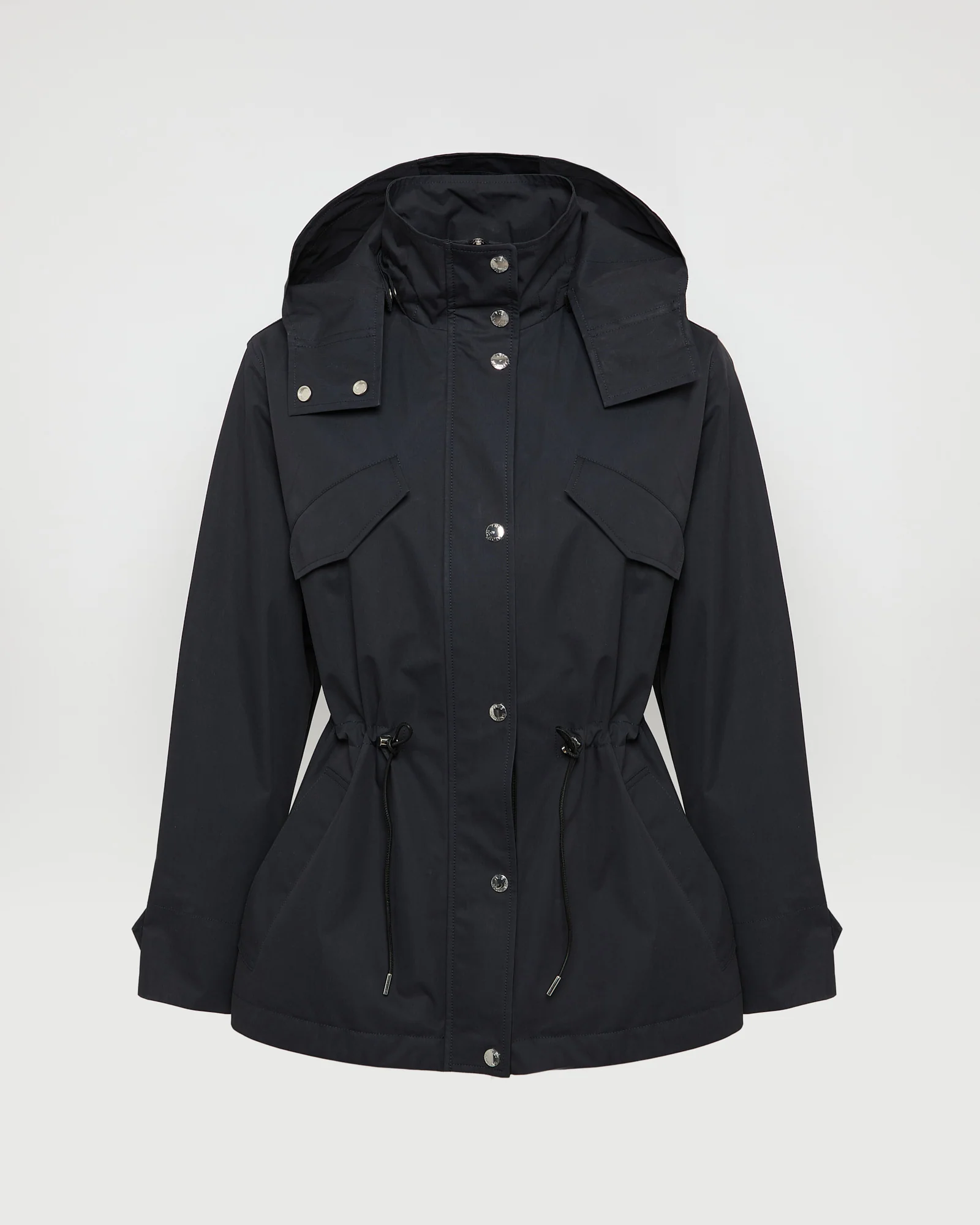 Parka saharienne en coton mélangé et cuir imperméable - Image 5