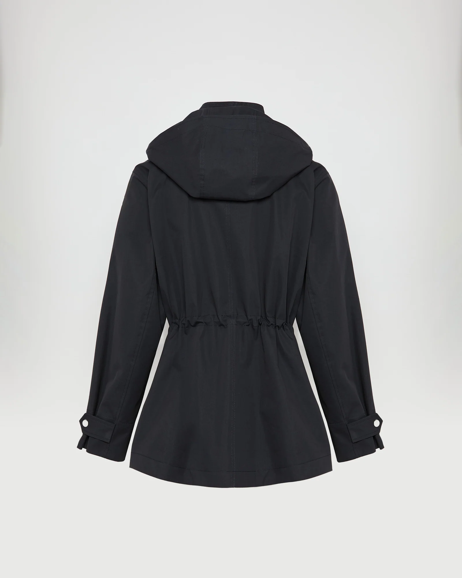 Parka saharienne en coton mélangé et cuir imperméable - Image 6