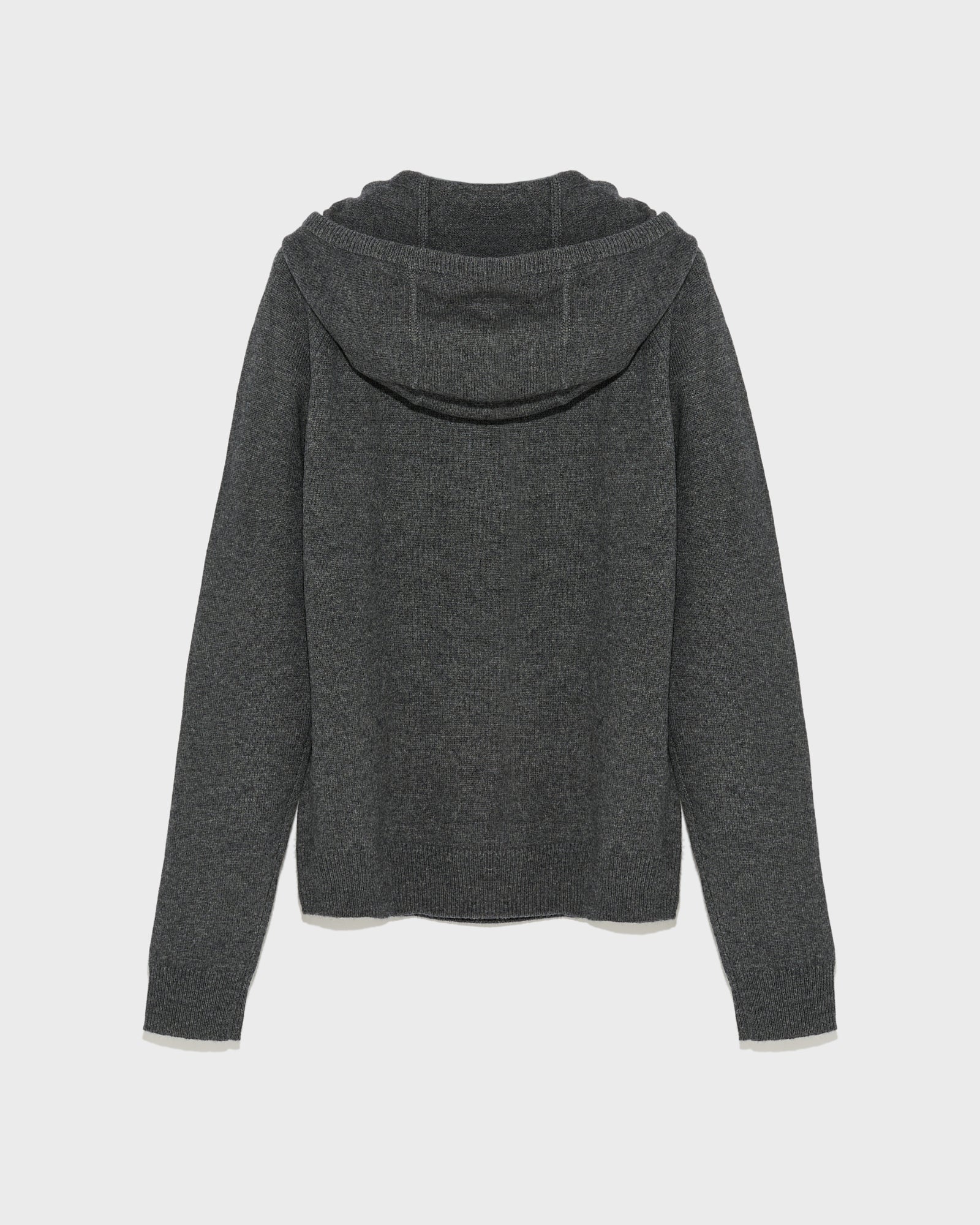 Pull à capuche en lainage cachemire - Image 6