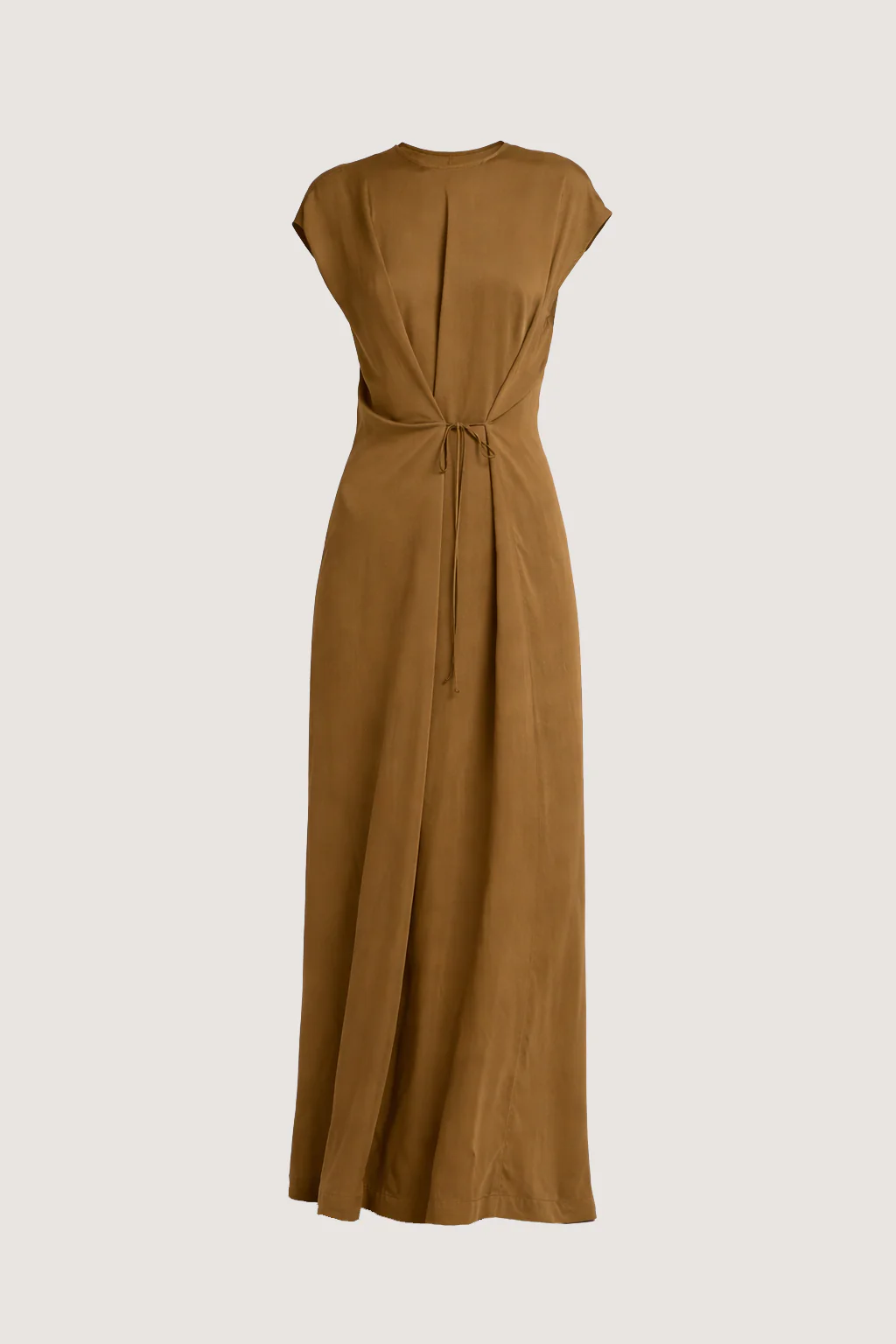 Robe asymétrique modulable en satin - Image 4