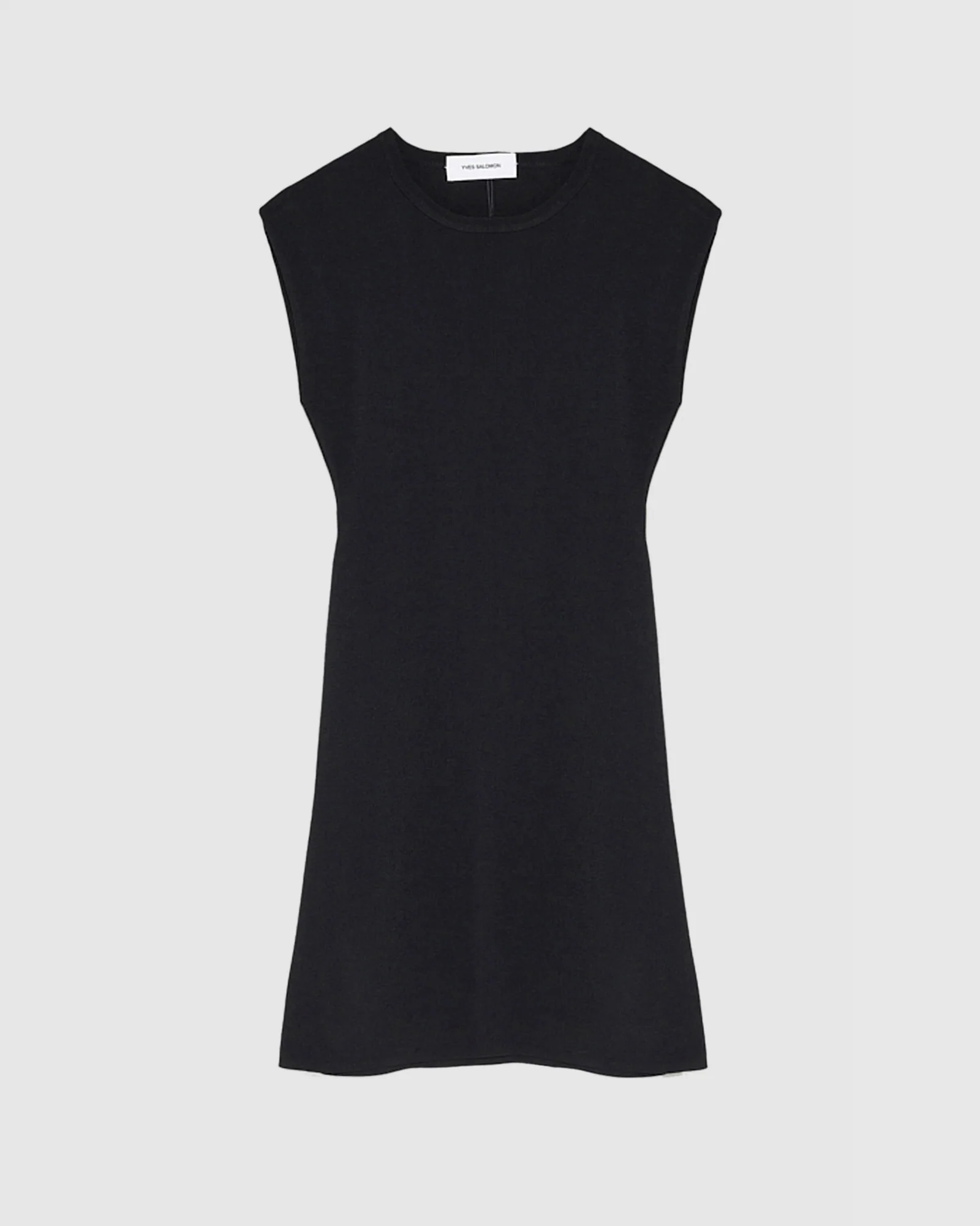 Robe courte sans manches en maille stretch - Image 5