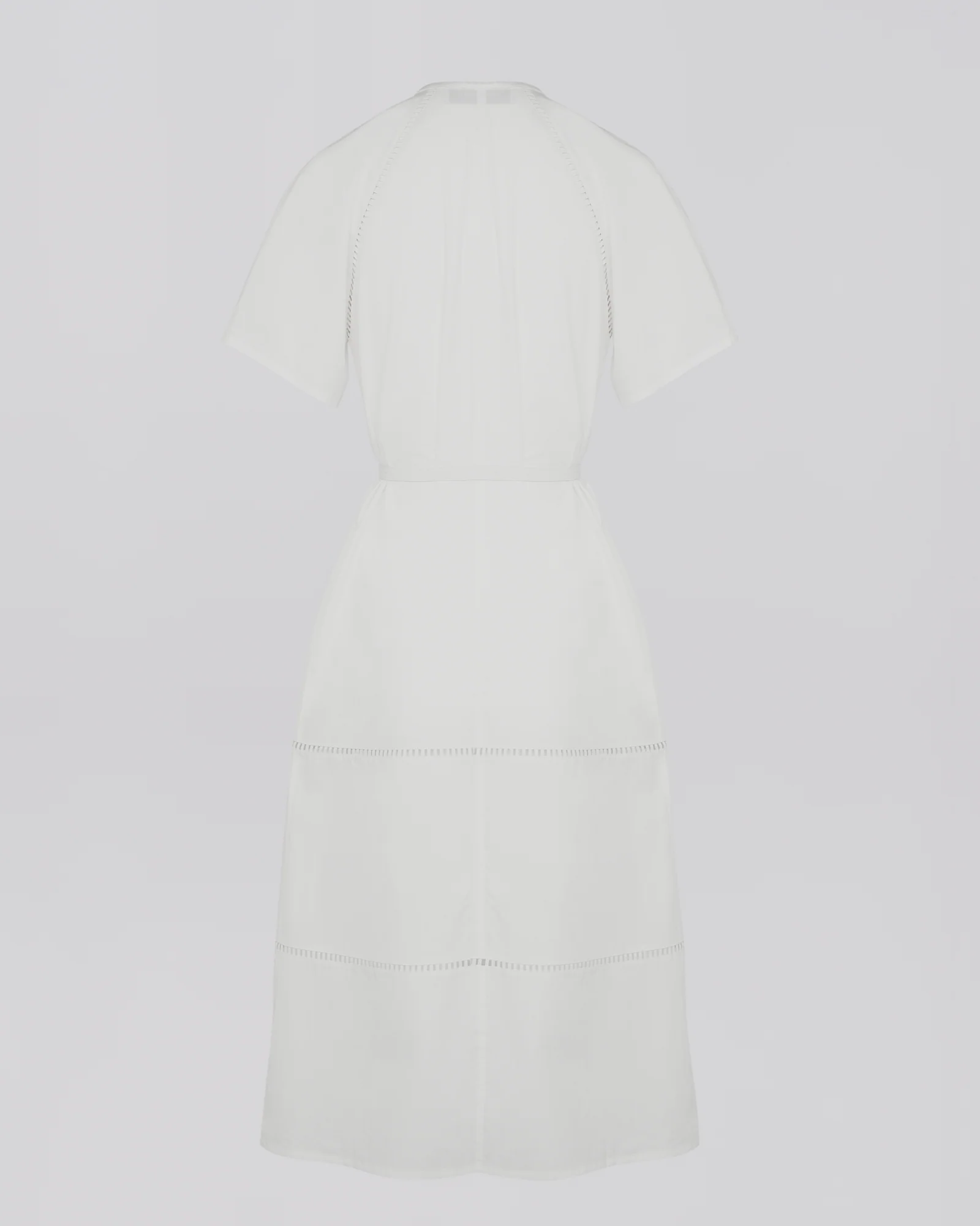 Robe midi en popeline jour échelle - Image 5