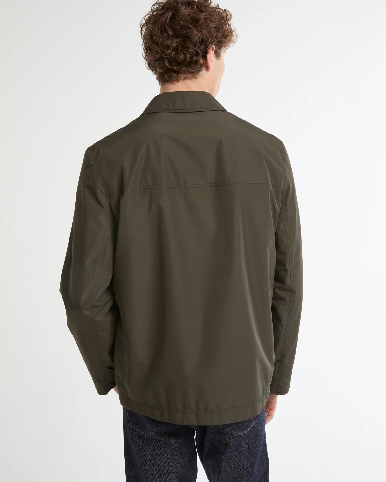 Veste saharienne en tissu technique imperméable - Image 5