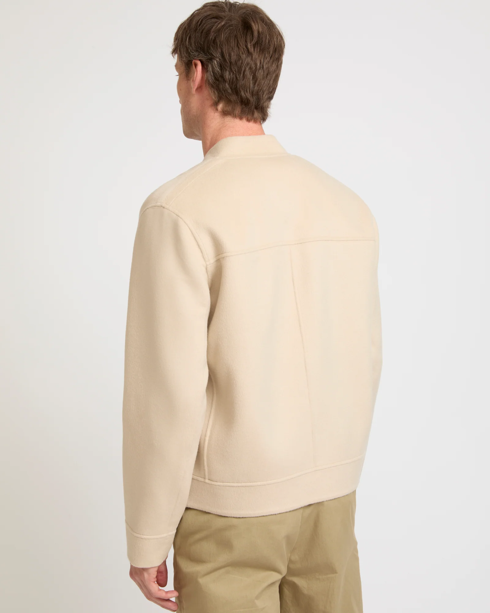 Veste Teddy en lainage cachemire double face - Image 3