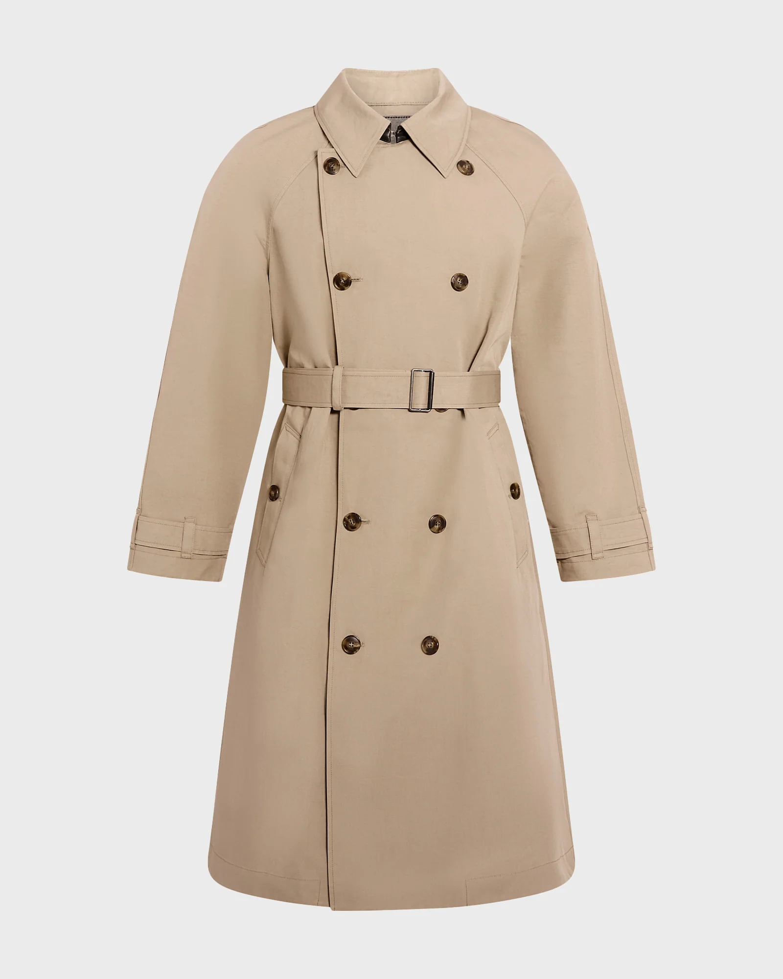 Trench en coton double face bicolore - Image 4