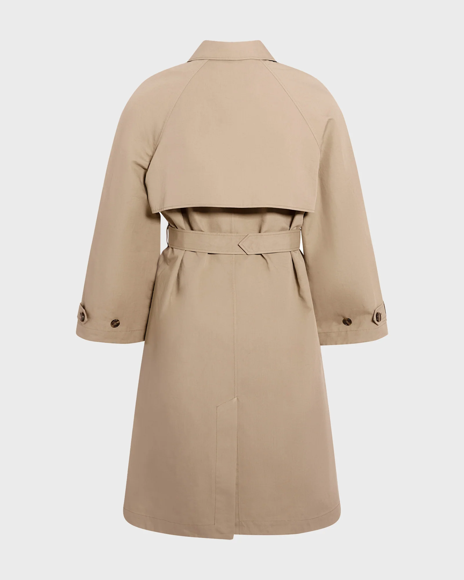 Trench en coton double face bicolore - Image 5
