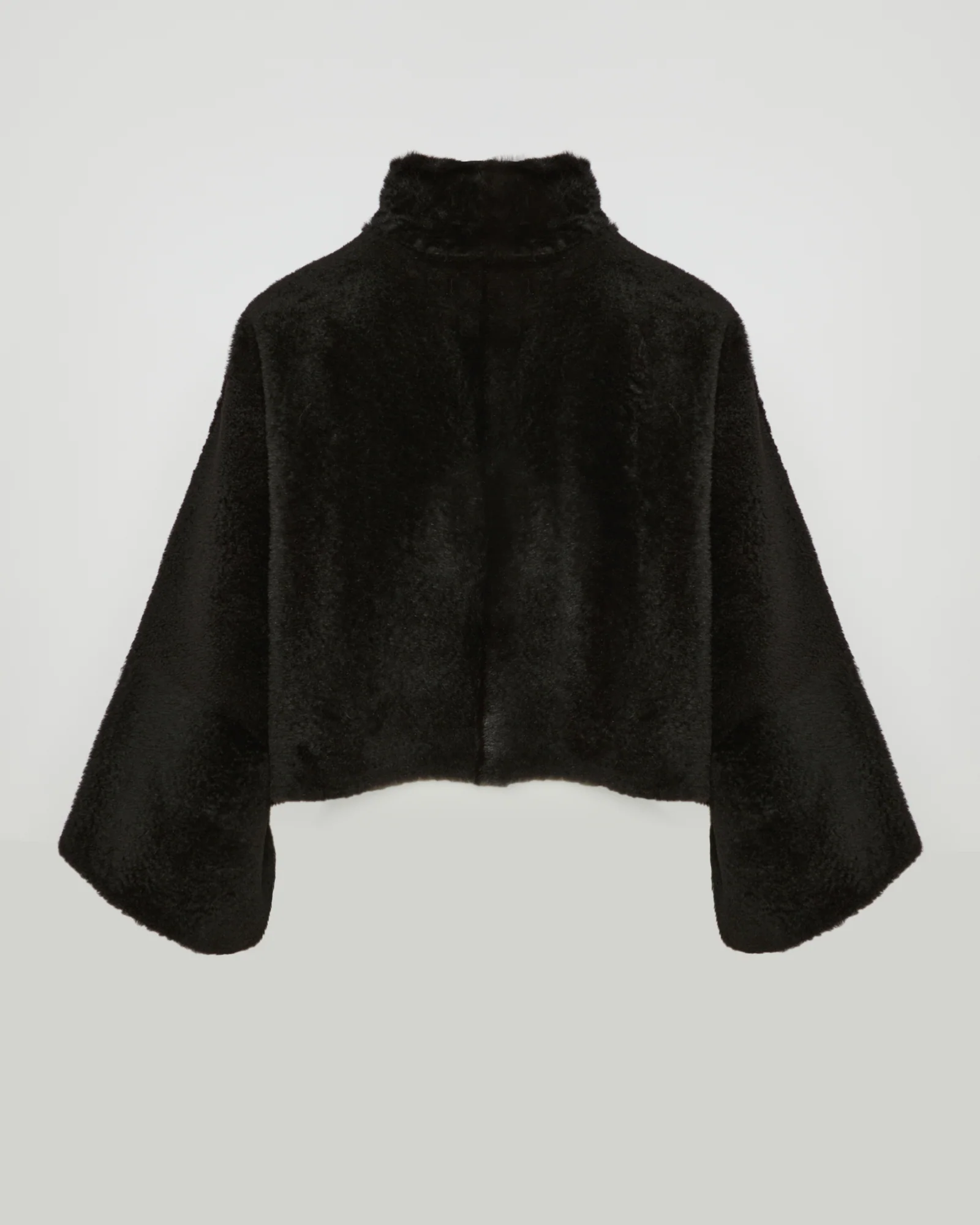 Veste ample en agneau façon astrakan - Image 2