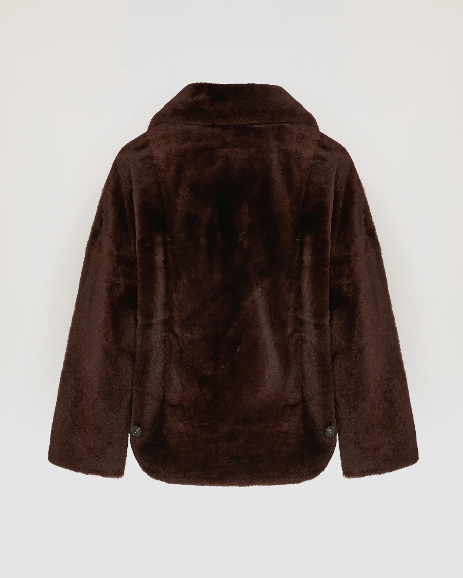 Veste caban en peau lainée - Image 7
