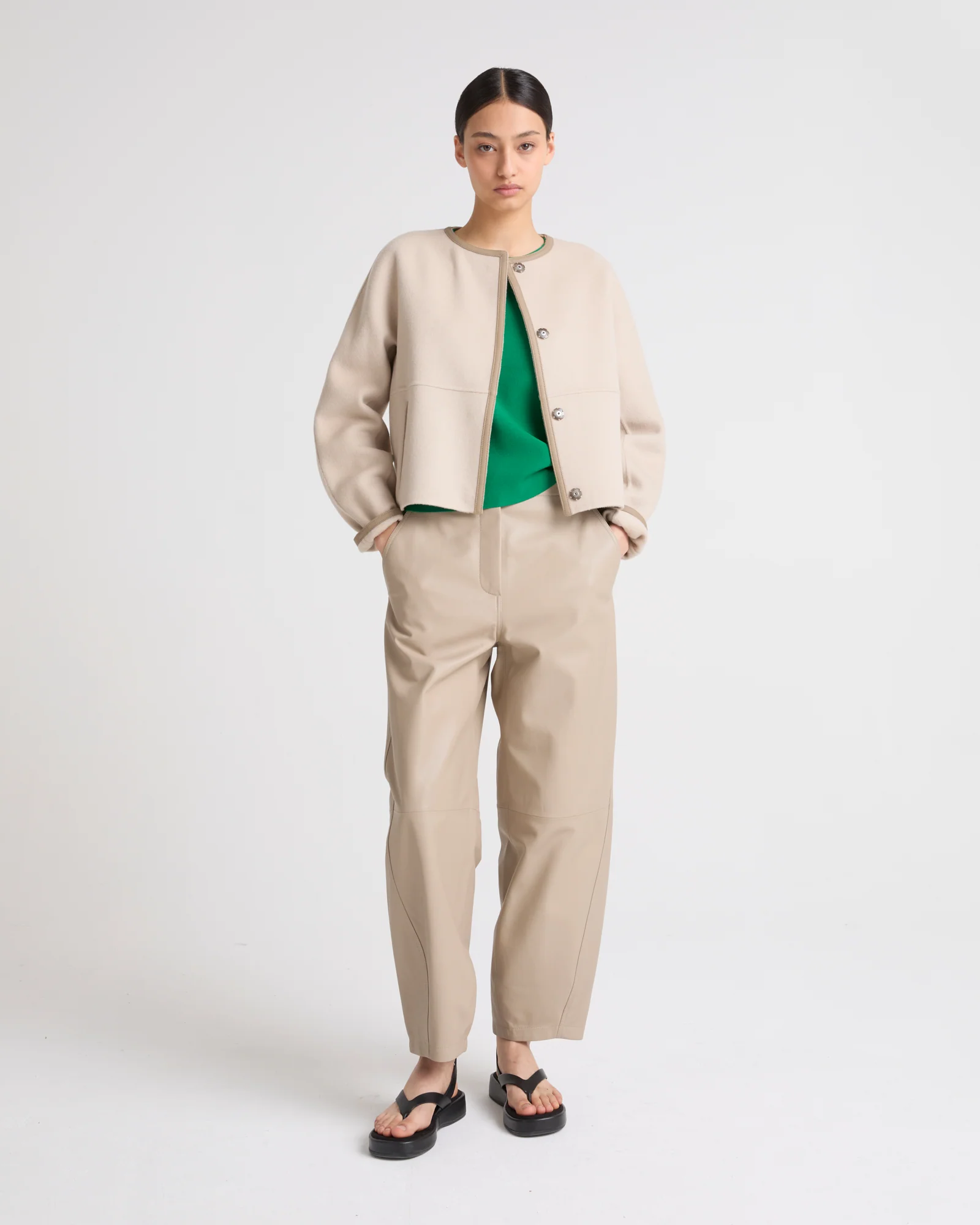 Petite veste en lainage cachemire - Image 4