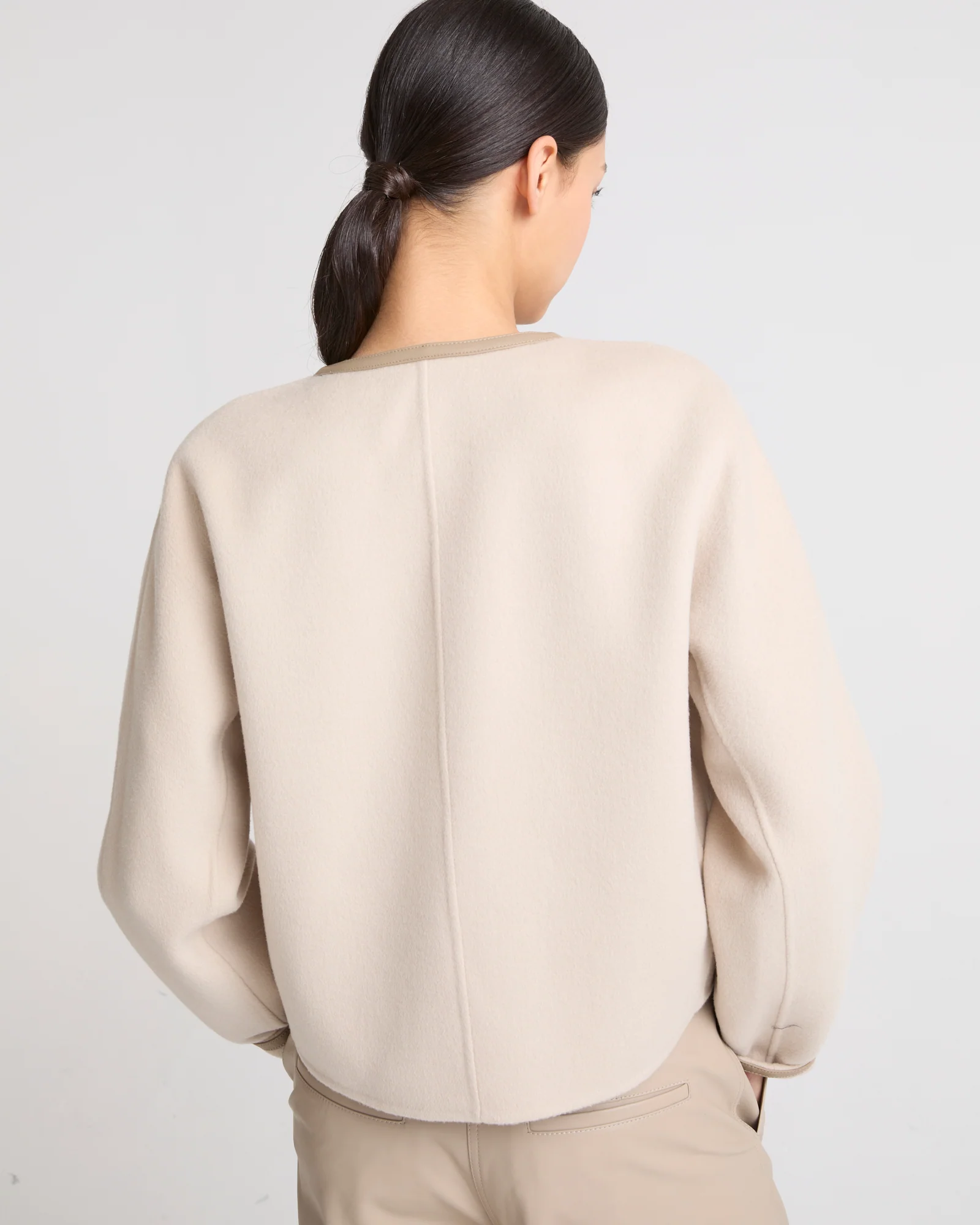 Petite veste en lainage cachemire - Image 5