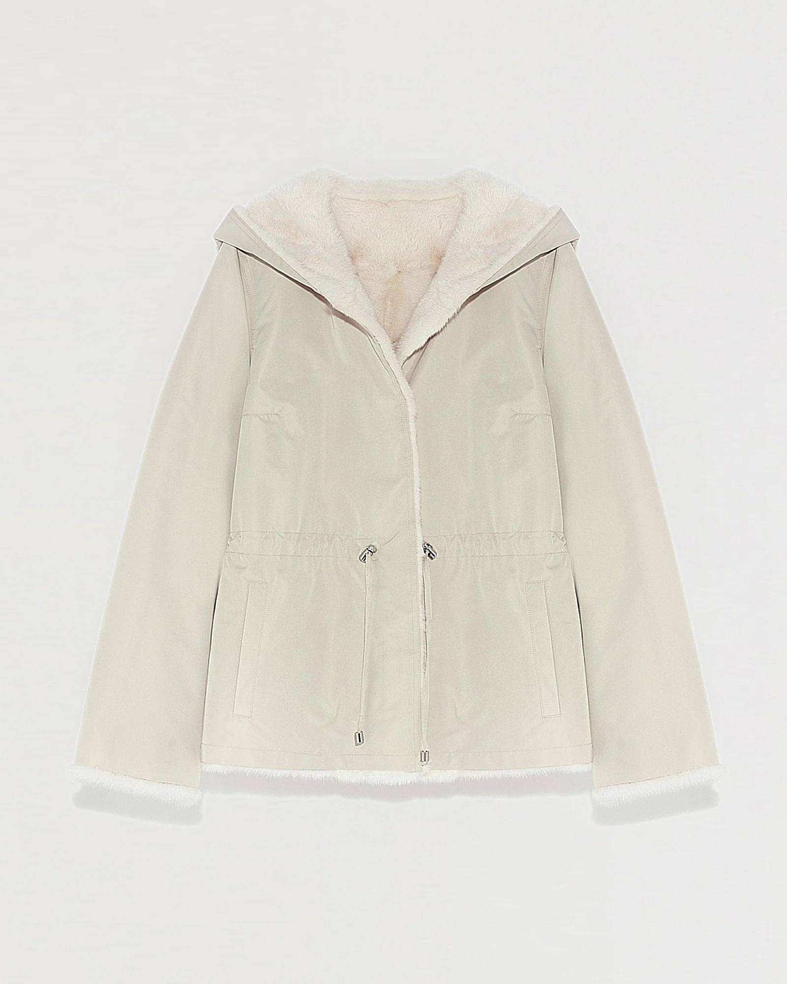 Parka court réversible en fourrure de vison - Image 6