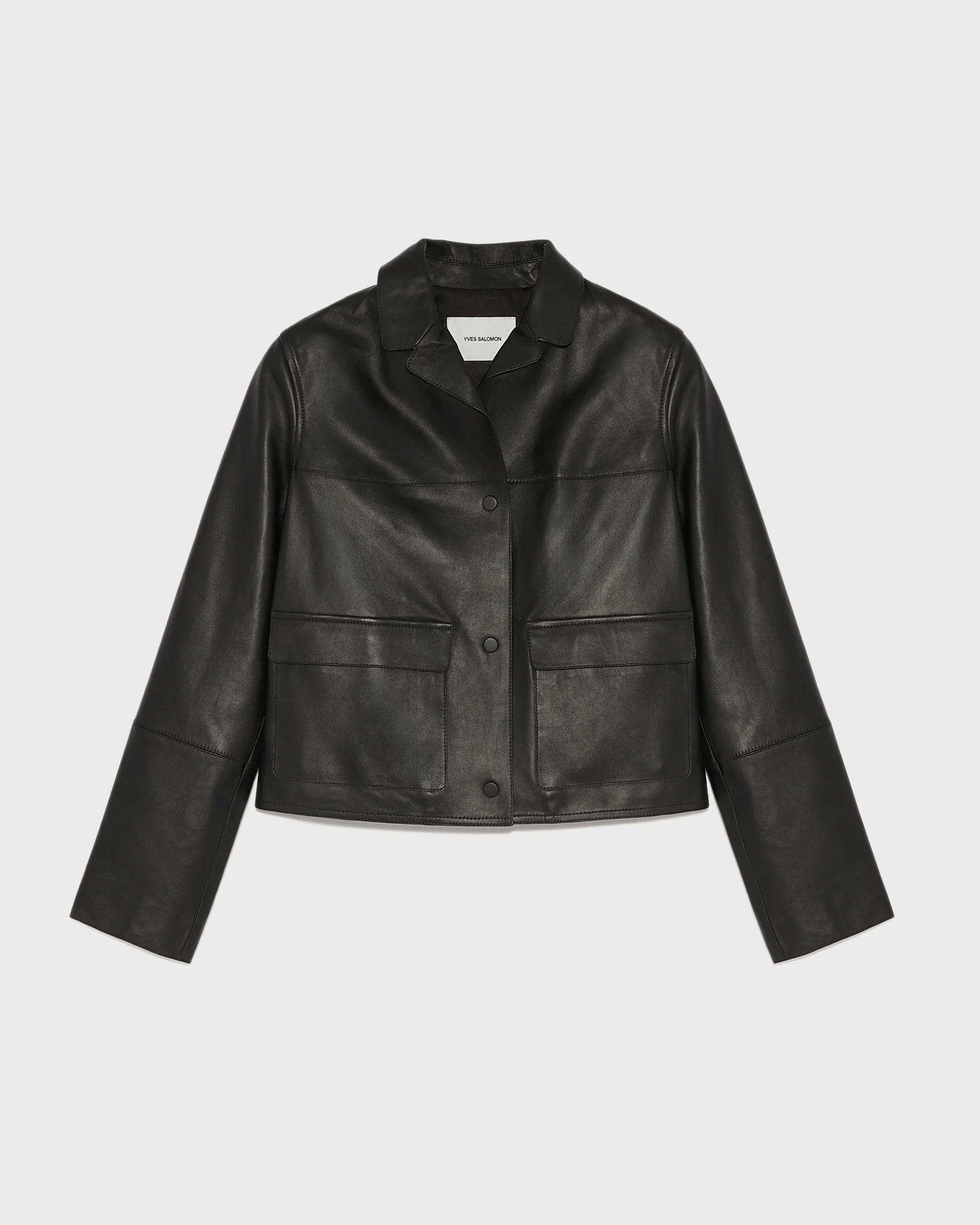 Veste courte en cuir d'agneau - Image 4