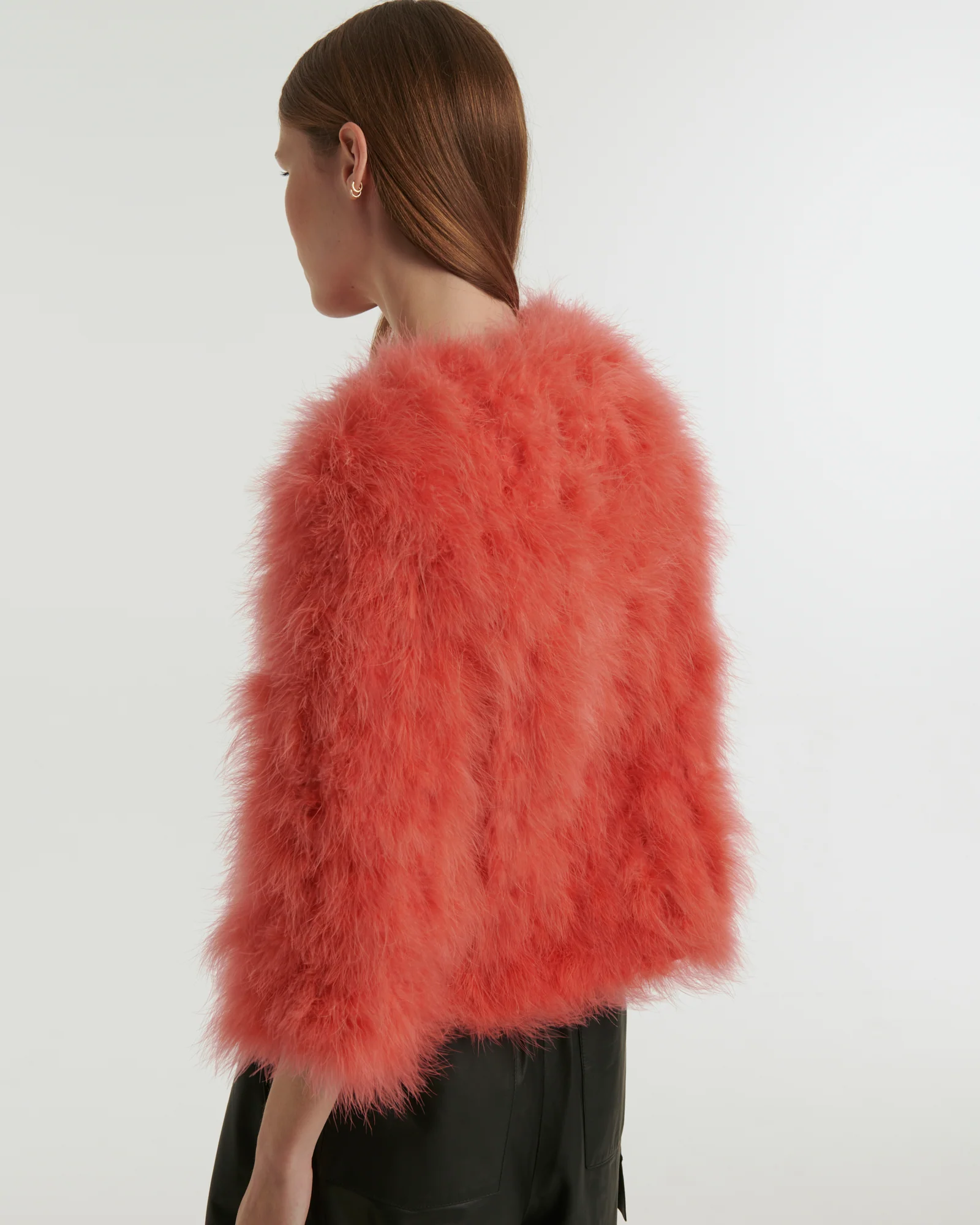 Veste courte en plumes - Image 4