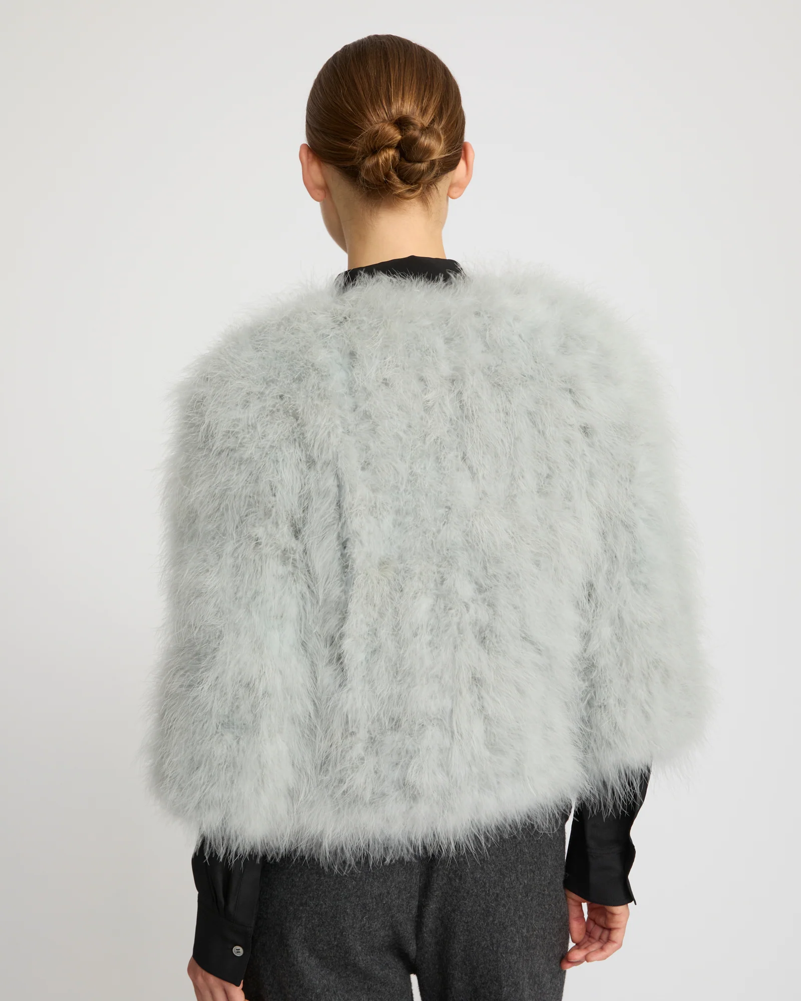 Veste courte en plumes - Image 4