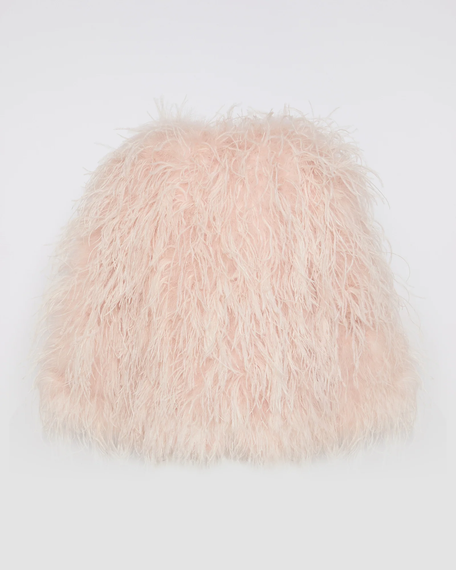 Veste courte en plumes d'autruche - Image 7