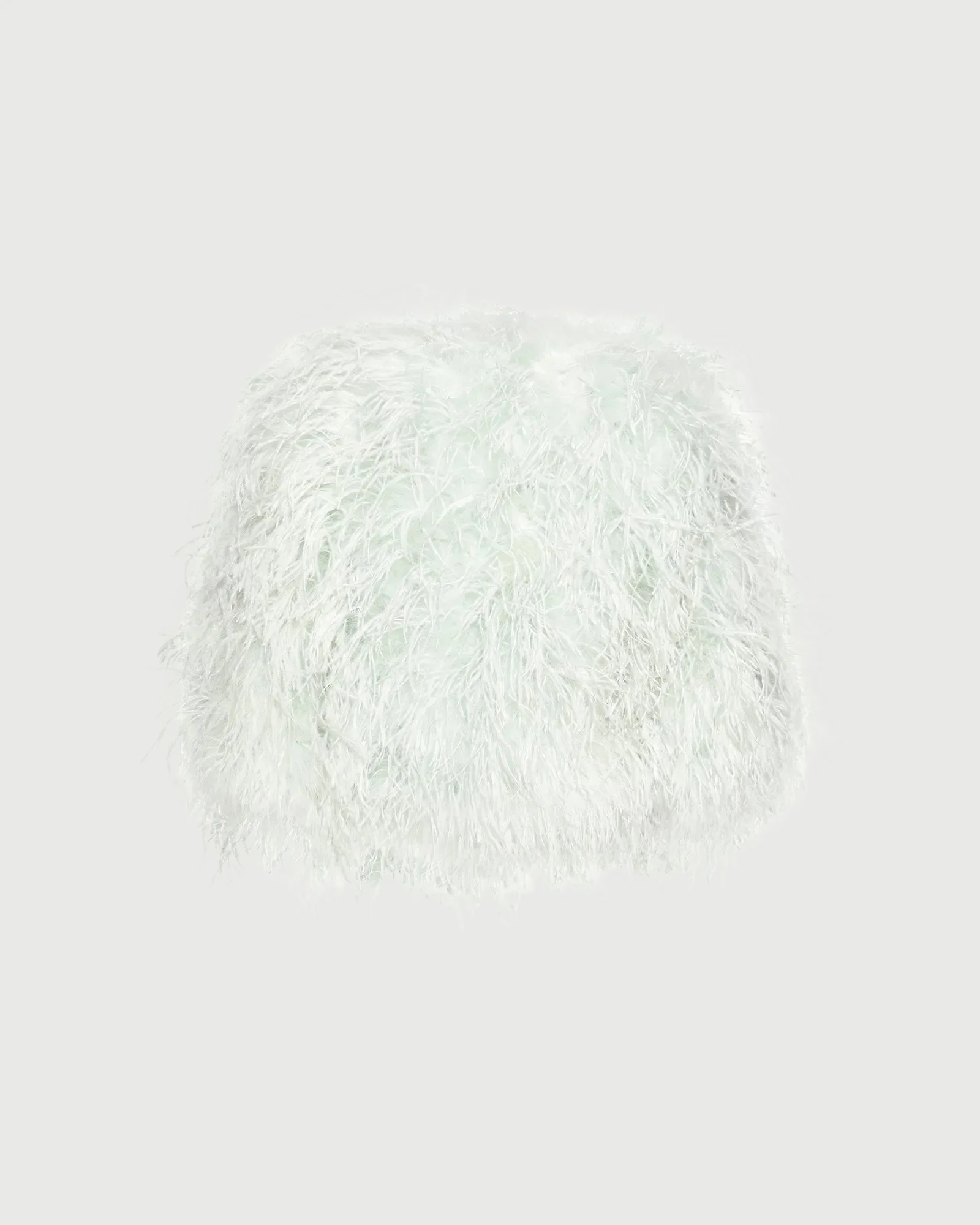 Veste courte en plumes d'autruche - Image 4